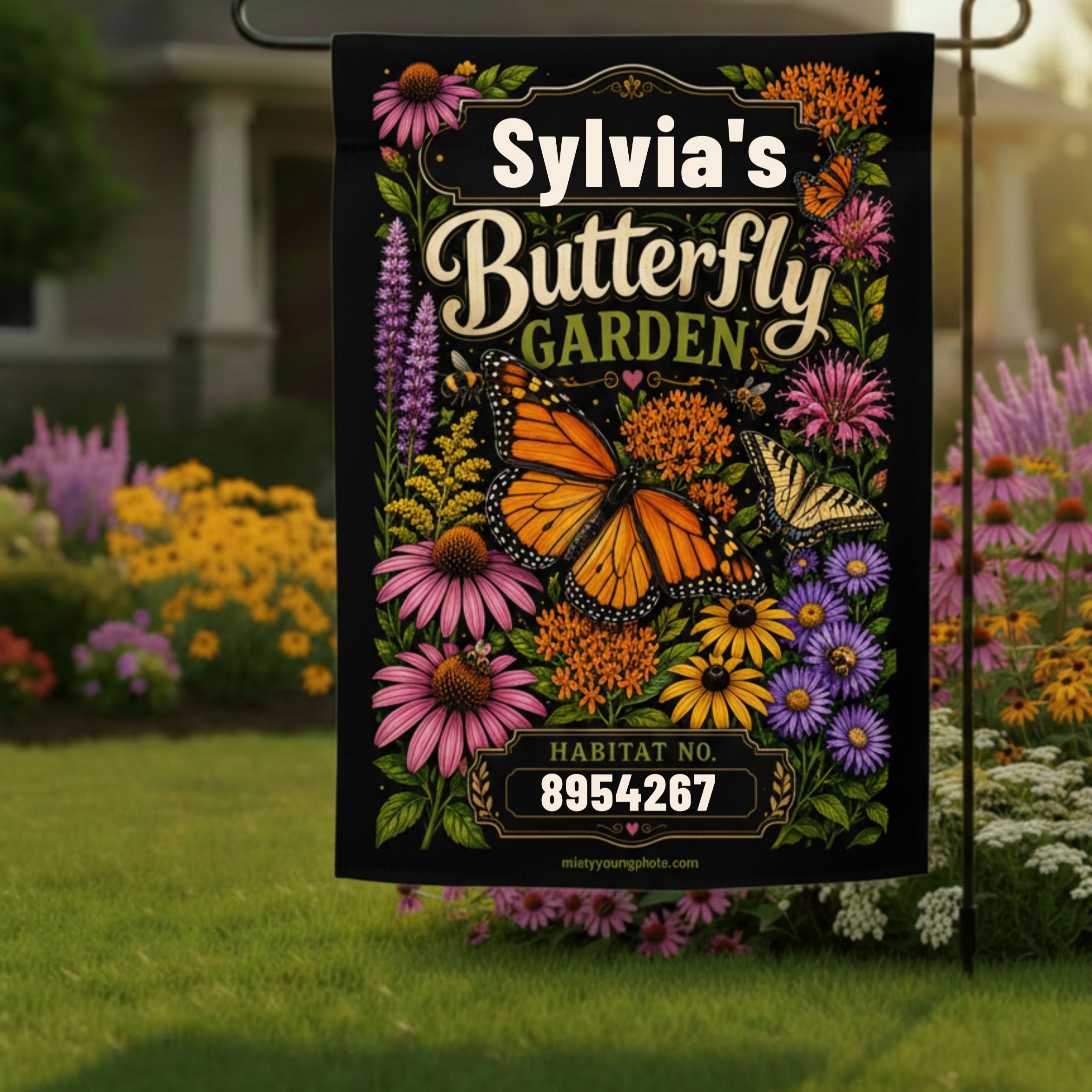 You registered your habitat. Now make it official. 🦋
This personalized Butterfly Garden flag is custom-made with your name and your Monarch Waystation / habitat number — because you did the work, planted the milkweed, chose native plants over a perfect lawn, and created a real sanctuary for monarchs and pollinators. Your yard deserves a sign that says so.
Built for certified Monarch Waystations, native plant gardens, and pollinator habitats that have earned their place on the map. Enter your name and habitat registration number at checkout and we'll do the rest.
Find it in the MistyYoungPhoto Etsy shop — link in bio. 🌿🐝
#monarchwaystation #butterflygarden #personalizedgardenflag #monarchbutterfly #pollinatorhabitat #nativeplants #plantmilkweed #butterflylover #gardenflag #customgardenflag #nativeplantgarden #monarchconservation #pollinatorgarden #gardenbutterflies #butterflygardening #wildlifehabitat #nativewildflowers #savethemonarchs #certifiedwildlifehabitat #monarchwatch #milkweedmatters #pollinator #nativeplantlover #habitatgarden #butterflysanctuary #plantnative #conservationgarden