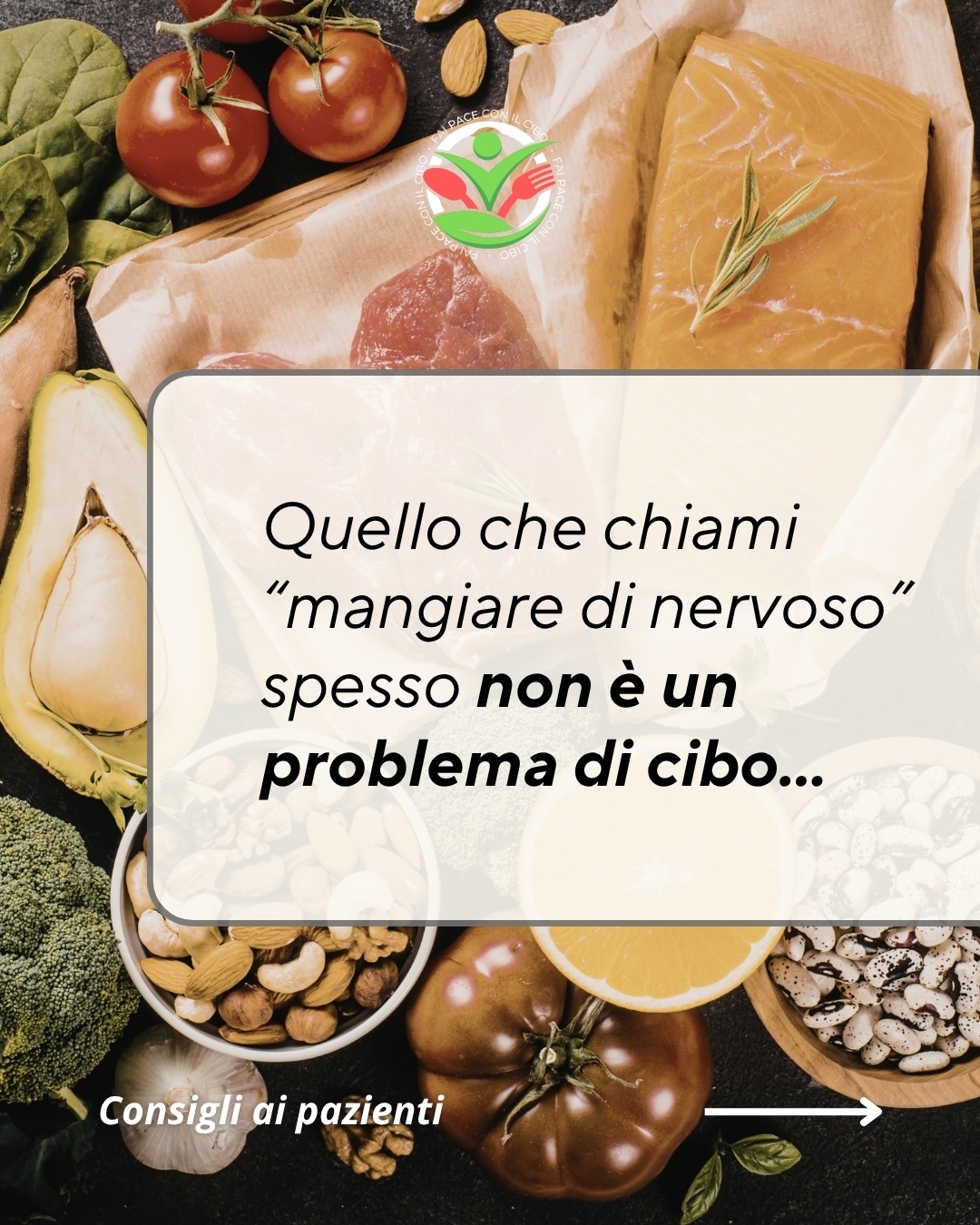 Quello che chiami “mangiare di nervoso” spesso non è un problema di cibo, ma il modo più veloce che hai trovato per gestire stress, stanchezza e pensieri che non si spengono mai. 💭
Imparare a chiederti “ho fame nello stomaco o ho fame nella testa?”, riconoscere la fame emotiva e darle un nome (rabbia, noia, tristezza, bisogno di staccare), questi sono i primi passi per smettere di sentirti in lotta con il frigo e con te stessa.
Lavorare su questi meccanismi, insieme a me, è parte del percorso per fare davvero pace con il cibo: non devi diventare “più forte”, devi imparare ad ascoltarti meglio. 😌
#matteopace #biologonutrizionista #faipaceconilcibo #consigliaipazienti #mangiarenervoso