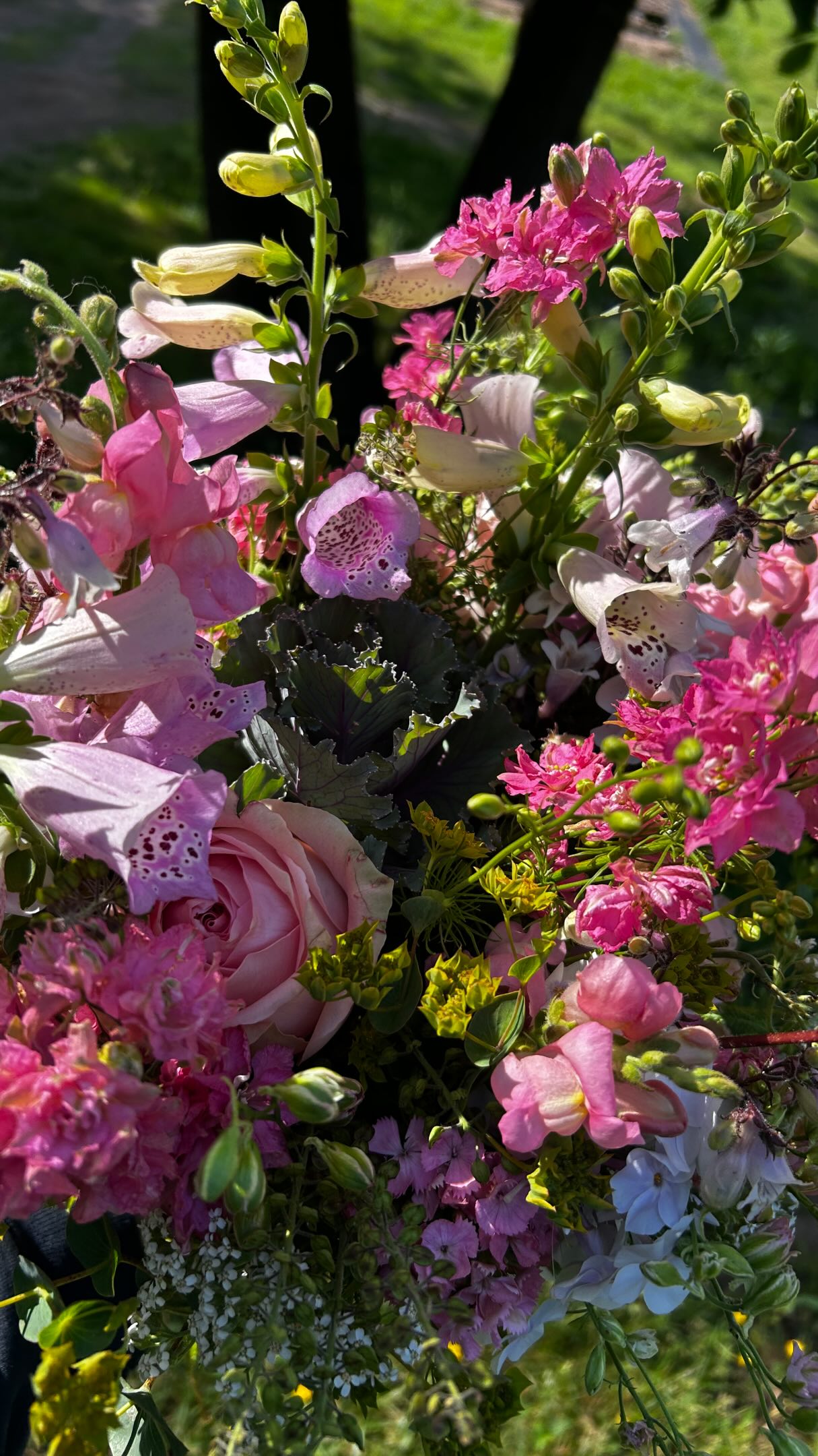 Here’s this week’s bouquet take. With the summer heat, we’re starting to have a little more color to work with. Get yours at The Charles Town Farmers Market tomorrow from 9 am - 12 pm in S. Samuel St in Charles Town WV. #walkingwindfarmandflorist