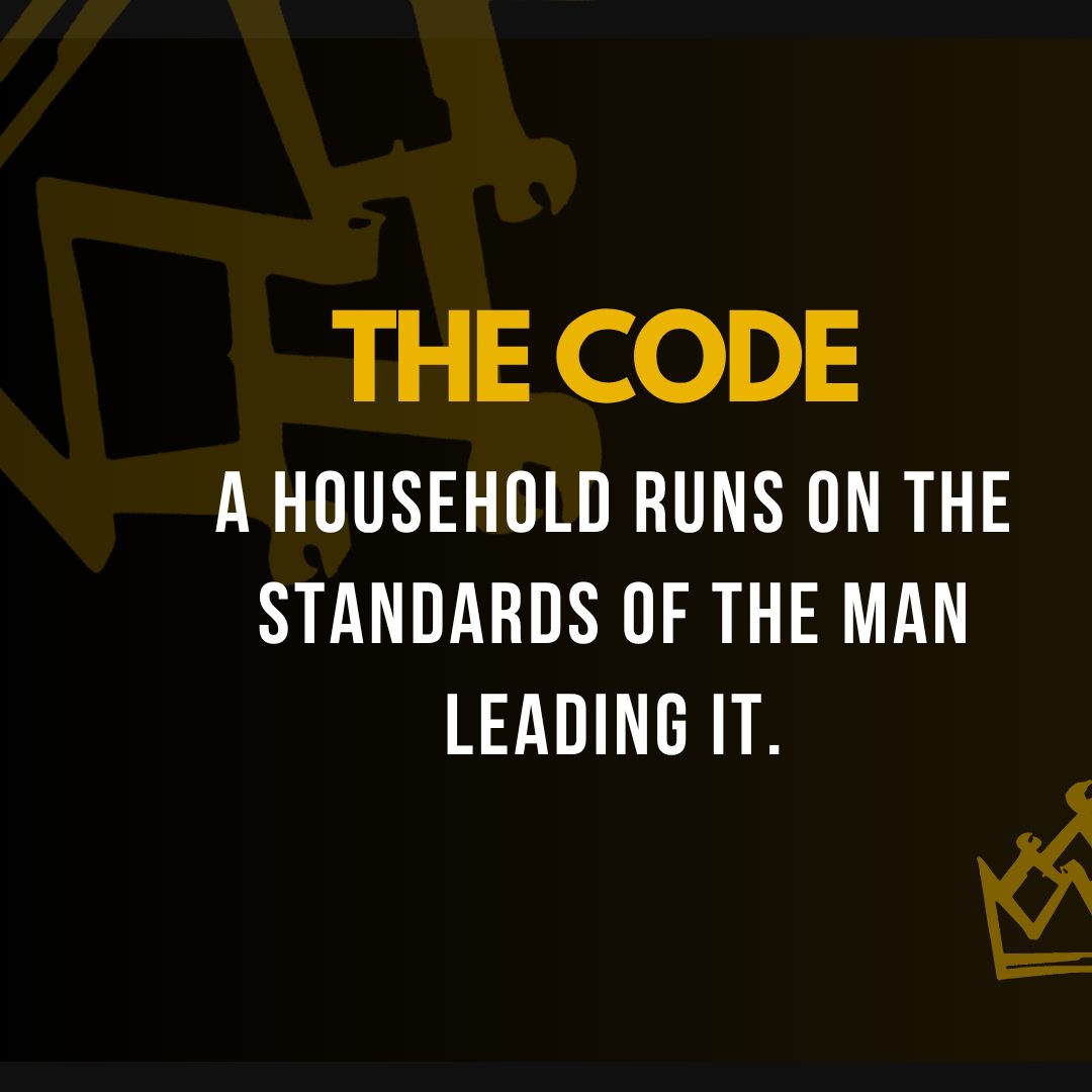 A man’s household does not run on intentions alone. It runs on standards, consistency, accountability, and emotional control. Build the structure you want your people to stand on. Visit kingmebrand.com. #KingMeBrand #StructureCreatesFreedom #StructuredManhood #MenWithStandards #GovernYourself #KingMeBrand #KingMe #TheCode #Manhood #Fatherhood #TheCode #Discipline #Legacy #KingMeMovement #CrownCulture #CrownedMindset
#WearTheStandard#KingMentality #CrownYourself #BuiltLikeAKing #KingInProgress #MenWithStandards #HealthyMasculinity #BrotherhoodCulture #MenBuildingMen #GenerationalDiscipline. #GenerationalHealing #BrandedRoyalty #PurposeDrivenApparel #ApparelWithMeaning