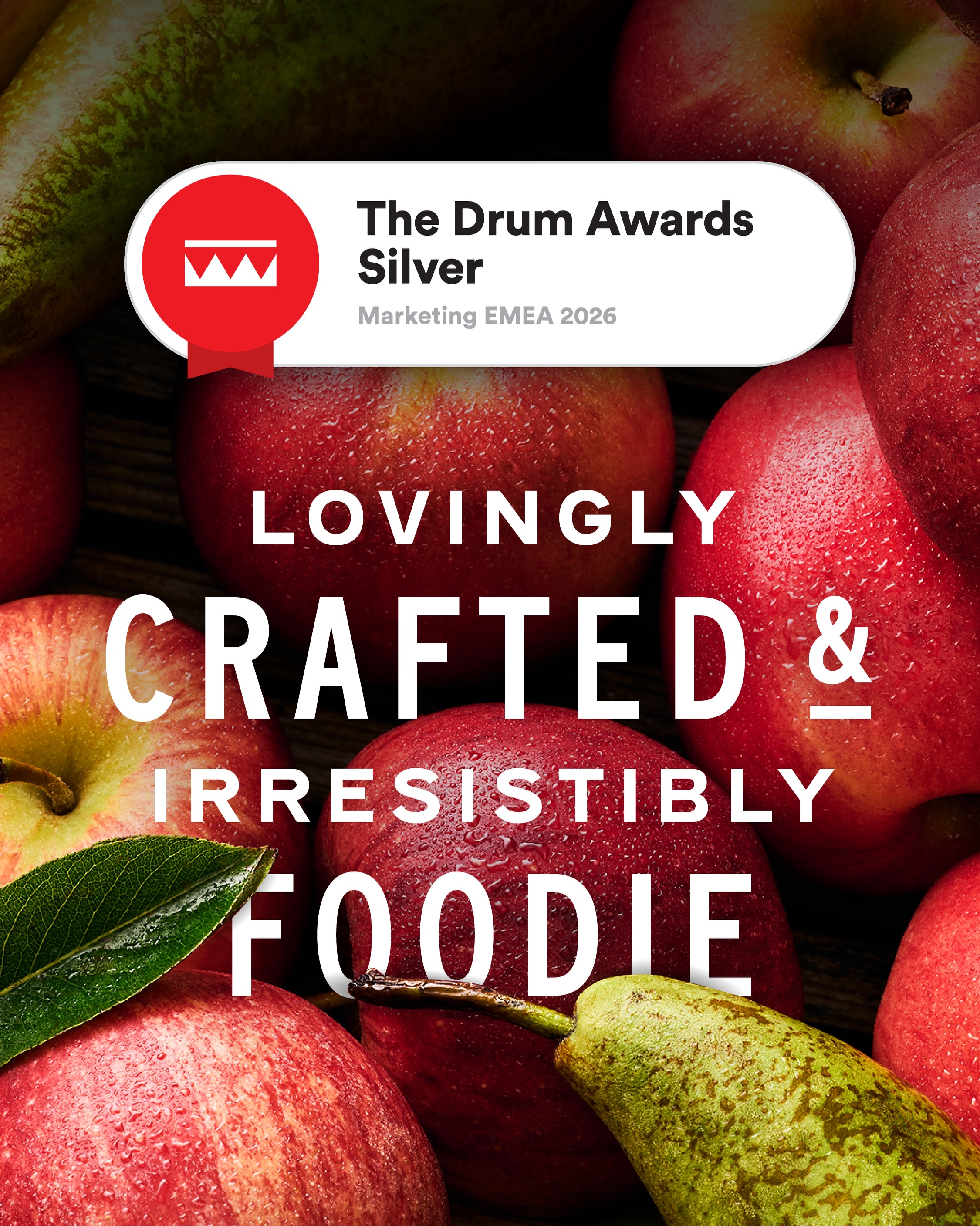 It’s a double win.🏆🏆
We’re incredibly proud to have taken home two awards at The Drum Marketing EMEA Awards for our work on the @marksandspencerfood brand refresh.
This one means a lot. M&S Food is one of Britain’s most loved brands, and this project was about doing justice to that. Taking everything that already made it great and giving it the clarity, consistency and confidence to shine even harder across every touchpoint.
None of it happens without an exceptional team who care deeply about every detail, or without the brilliant people at M&S Food who bring genuine ambition and creative partnership to the table each and every day. Thank you.
Read more about the work on our blog 🔗
@thedrumawards #rebrand #brandrefresh #thedrumawards #mandsfood #whippetlondon