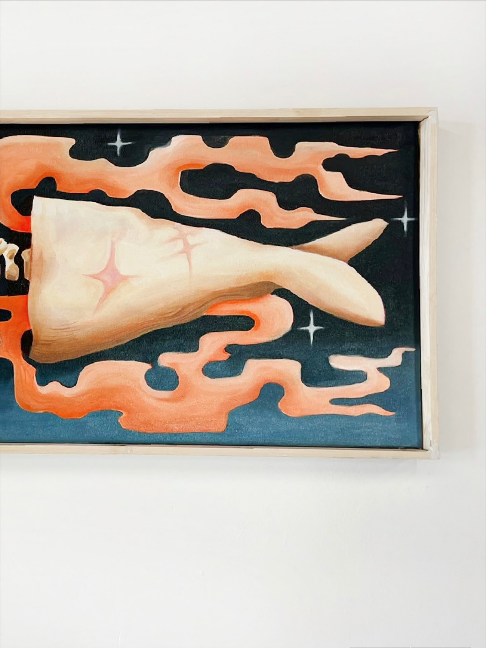 Apocalypse
Peinture à l’huile sur toile, 105x40cm, 2026.