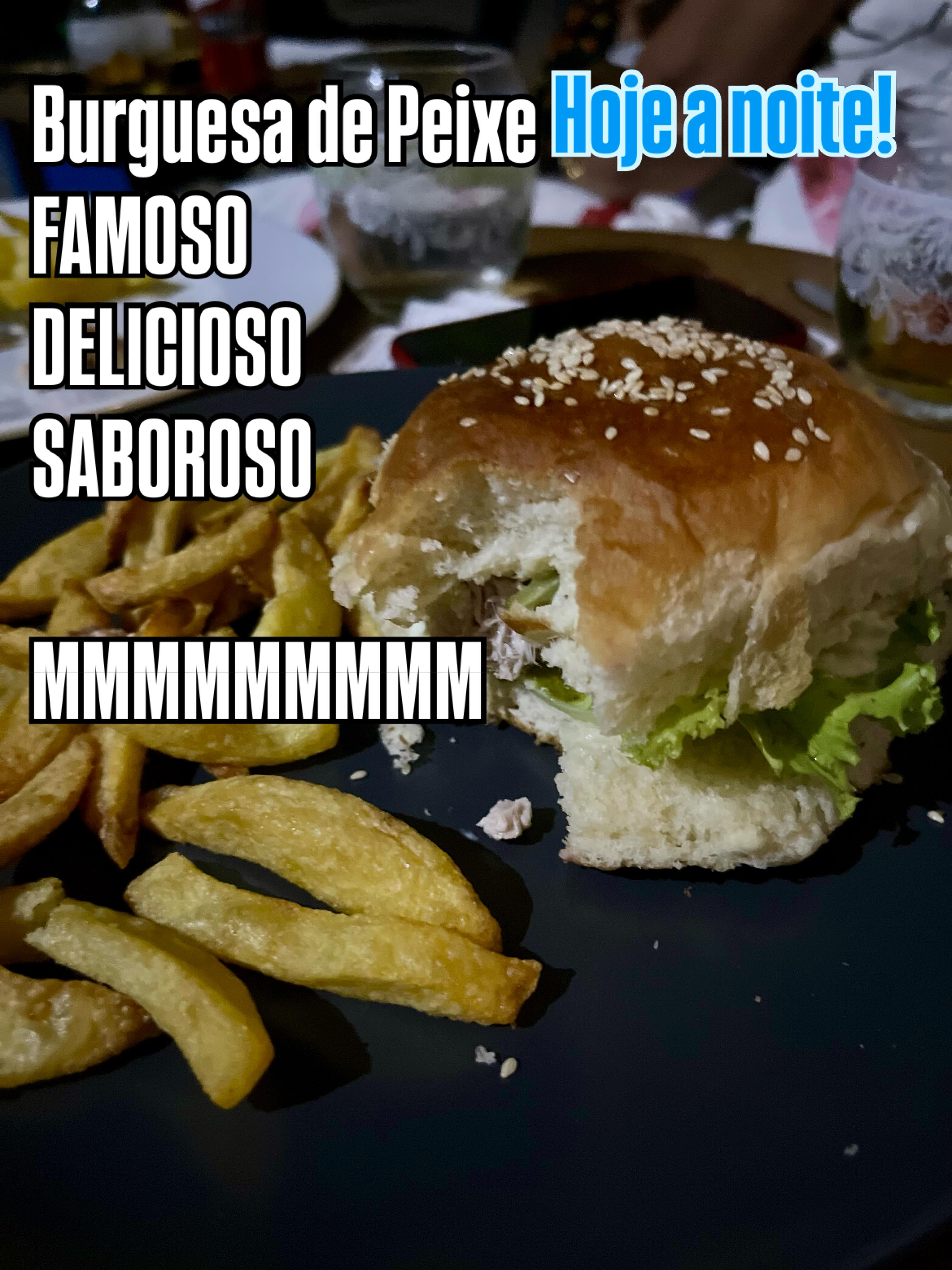 Burguesas de Peixe
Hoje a noite
📍@ilhablue @cafe.stonetown
⏱️ 17h00 até 19h30
🍣 Atum bem fresco
🥯 Arofada de coco
🥗 Salada
🍟 Batata fritas
E o nosso molho especial!
😍 SEJA RÁPIDO
👍🏿 Eles são tão bons 😋