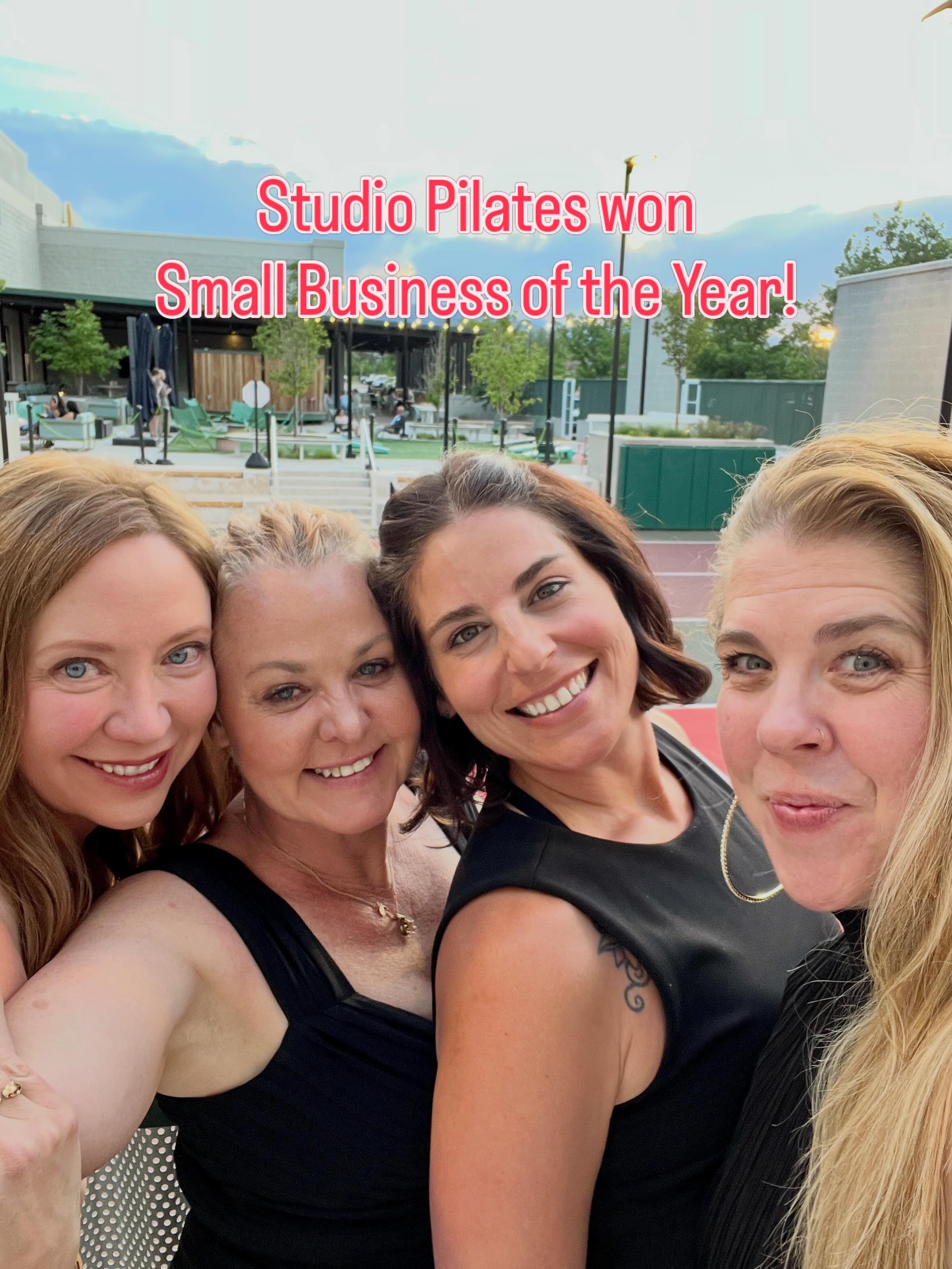 One year. One incredible team. One very shiny award. 🏆✨
Wednesday night, we closed the studio and showed up together to celebrate being named Small Business of the Year. So proud of what we’ve built in just 12 months! So thankful for, and proud of, the people who made it happen. 🖤🤍🖤🤍