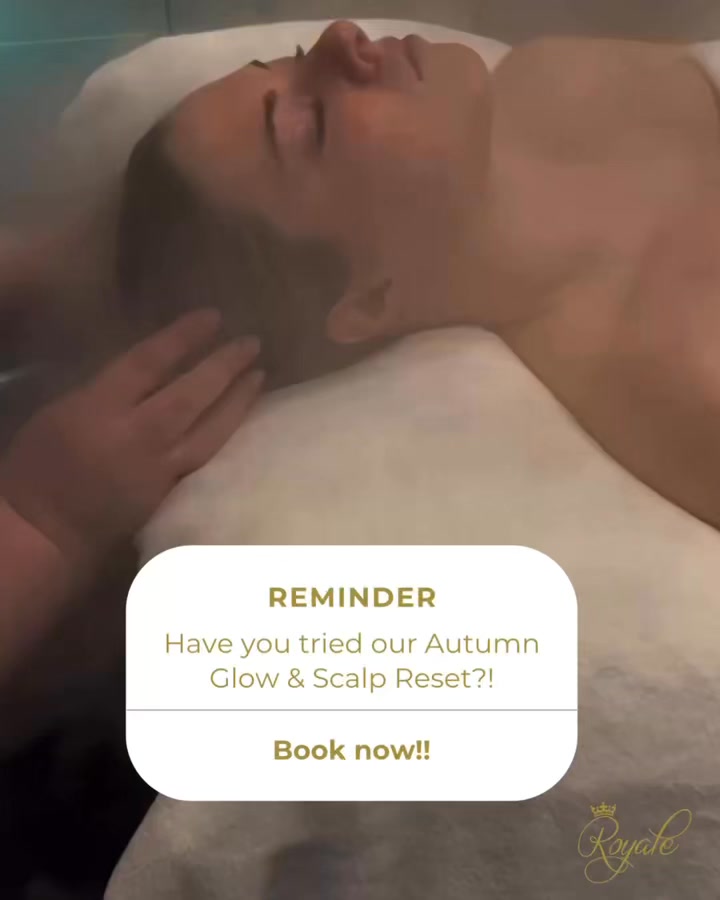 ✨ Autumn may be over, but there’s still time to enjoy one of our favourite seasonal treatments. ✨
Due to popular demand, our Autumn Glow & Scalp Reset will be available for two more weeks before we say goodbye for good!
This result-driven yet deeply relaxing treatment combines our EASY PEASY ZESTY PEEL to brighten, smooth and resurface your skin, with a luxurious CHLOE ZARA SCALP FACIAL to melt away tension and deeply nourish your scalp. Think glowing skin, glossy hair and total relaxation all in one appointment! 💛
Click the link below to book online under “SPECIALS” ⬇️
https://bookings.gettimely.com/royalebeautytherapy/book