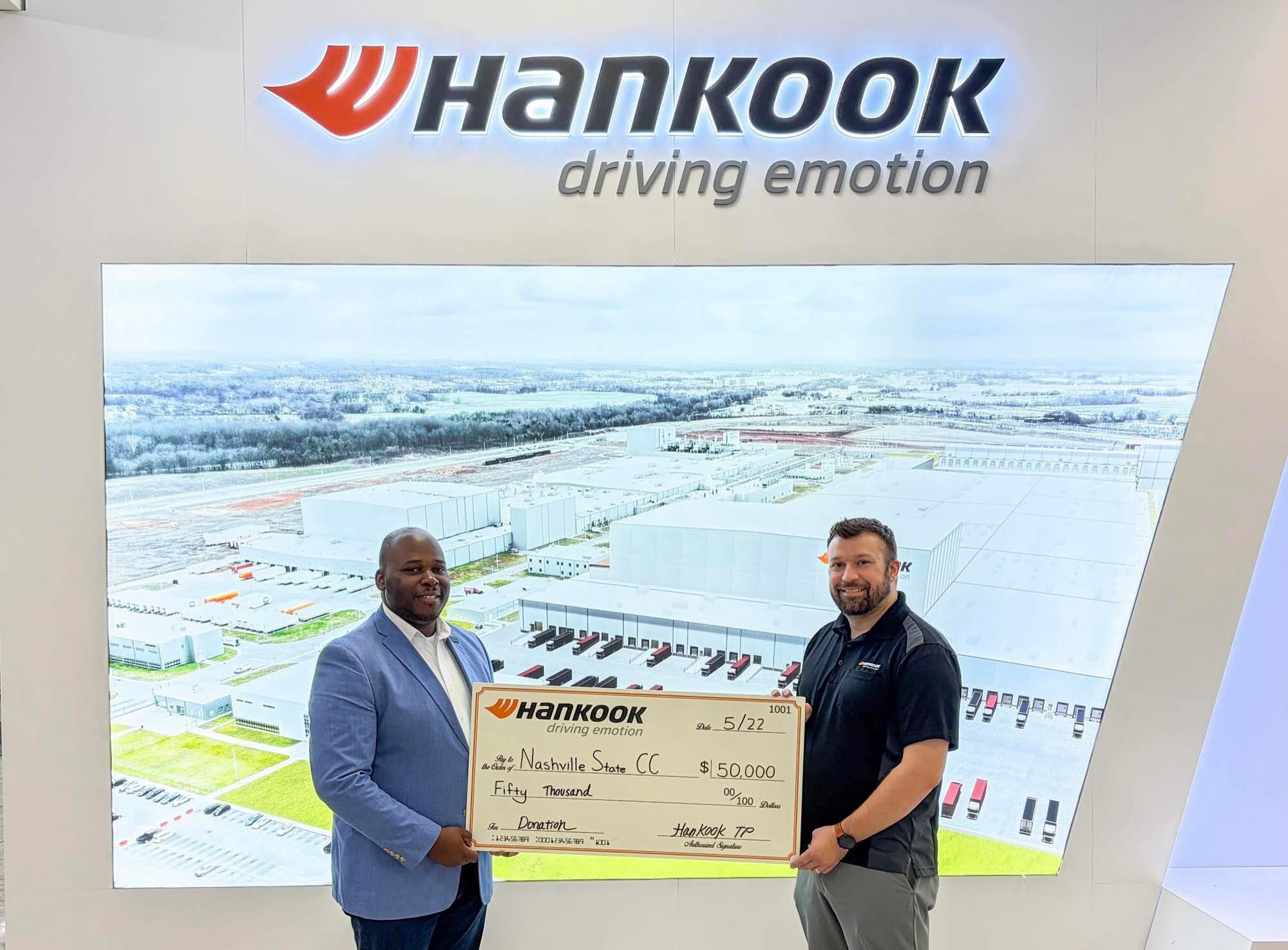 Thank you, Hankook Tire America Corp, for the $50,000 donation to support the expansion of the Nashville State’s Clarksville campus.
“As Nashville State’s Clarksville campus continues to grow its programs and services, we deeply value the support of industry partners like Hankook Tire in helping meet community needs,” said Nashville State Community College Foundation Executive Director Ryan Parker.
More: https://nscc.edu/news/hankook-supports-nashville-state-with-50000-donation.php