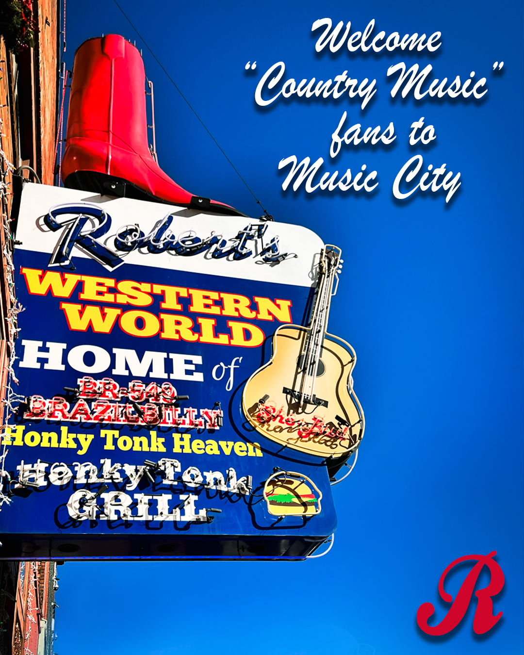 Alrighty, folks. It's that time of year again when we re-introduce ourself. Welcome festival goers to Nashville. We are Robert's Western World and we are THE LAST bastion of traditional country music on Broadway. We invite you to come on in and grab a fried bologna sandwich, a cold beer and take in the music that built Music City. We have LIVE traditional country music from open to close....pedal steel, fiddle and three chords and the truth. Before you head across the river stop in and say, 'howdy'.
#robertswesternworld #traditionalcountrymusic #countrymyass #stickwithtradition
