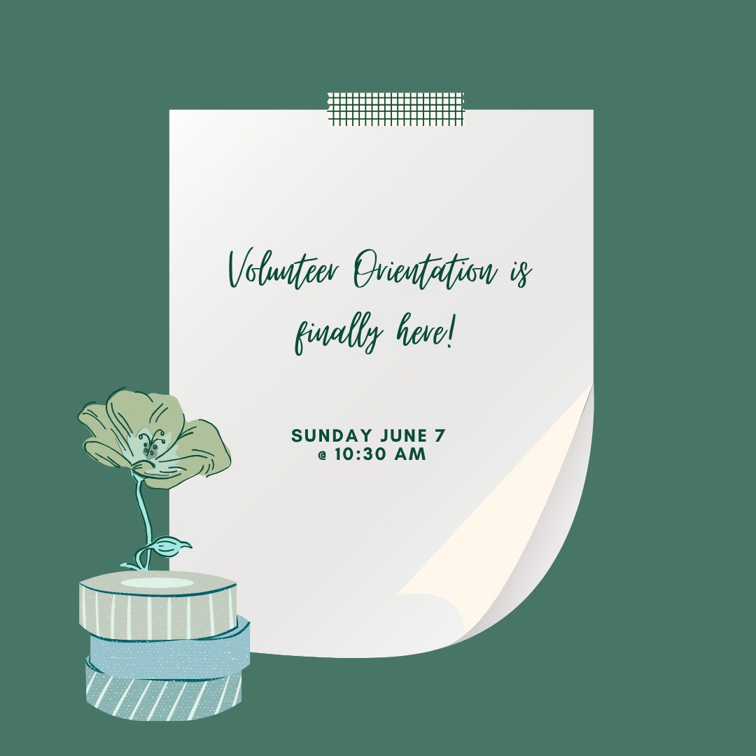 If becoming a volunteer at Growing Strong is something you have been interested in gathering more information on... Sunday is your day!
The Volunteer Committee is hosting an informational orientation for all interested participants! The orientation will consist of all of our services so you can choose which area would best suit you and your talents!
Please call our office with any questions you have, or just to let us know that you will be attending with us! We can't wait to see you there! 217-428-0770