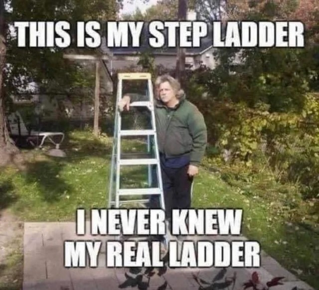 At Henderson Home Painting, we treat all of our ladders with the utmost respect—whether they’re step-ladders or the real deal! But joking aside, we know that reaching those high ceilings, vaulted stairways, and second-story cut-in lines that require the right equipment (and a crew that actually knows how to use it safely).
Don’t risk your own safety on a shaky ladder dynamic. Leave the high-climbing, prep work, and precision painting to the professionals!
#HendersonHomePainting #interiorpainting #professionalpaintingservices #elkrivermn #elkriver