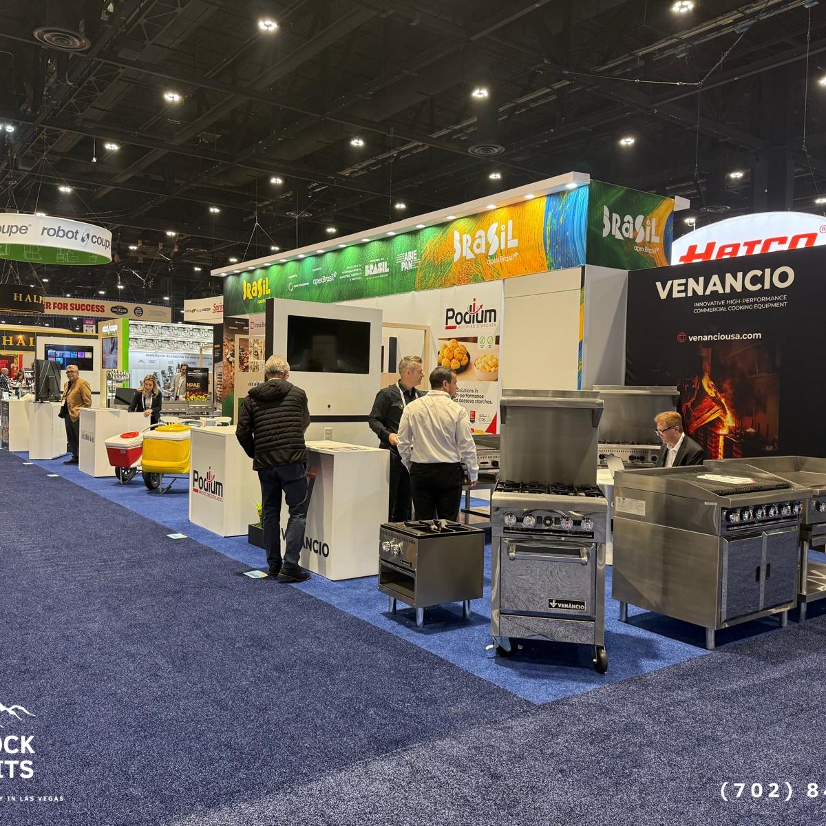 NRA 2026 at the Chicago McCormick Place Convention Center. The largest gathering of foodservice professionals in the Western Hemisphere, the event is focused heavily on restaurant technology, automation, and industry workforce trends
Red Rock Exhibits is proud to partner with Abiepan, Pratica, Porto Brasil and Spaceman to deliver high-quality, standout booths.
When you work with Red Rock Exhibits, you’re not just getting a booth; you’re getting a partner you can count on.
Based in Las Vegas & Orlando — delivering nationwide across the U.S.
Reach out today:
+1 (702) 348-9740
www.redrockexhibits.com
#NRA2026 #abiepan #pratica #spaceman,#portobrasil #ExhibitBooth #BrandExperience #RedRockExhibits #LasVegasEvents #lasvegasconventioncenter