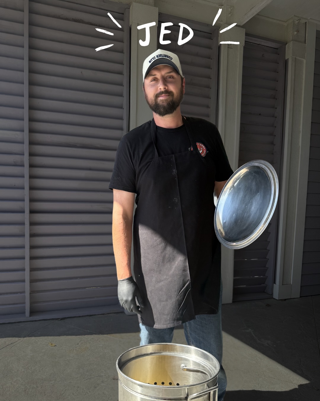Meet Jed 👋
Jed has been part of the OBBC crew for 4 years as one of our Corolla boilers, and if you’ve had him at your boil, you know he brings good vibes every time.
Originally from New Jersey, Jed is a proud dog dad to Caddy and Clyde, collector of 700+ Hot Wheels, and the reigning back-to-back hot dog eating champion at OBBC, every Fourth of July 🌭🏆
His favorite thing about boiling?
“The families. Everyone is always so happy to see you when you walk in, and every boil feels like a party.”
Be sure to say hey if Jed’s at your next boil!