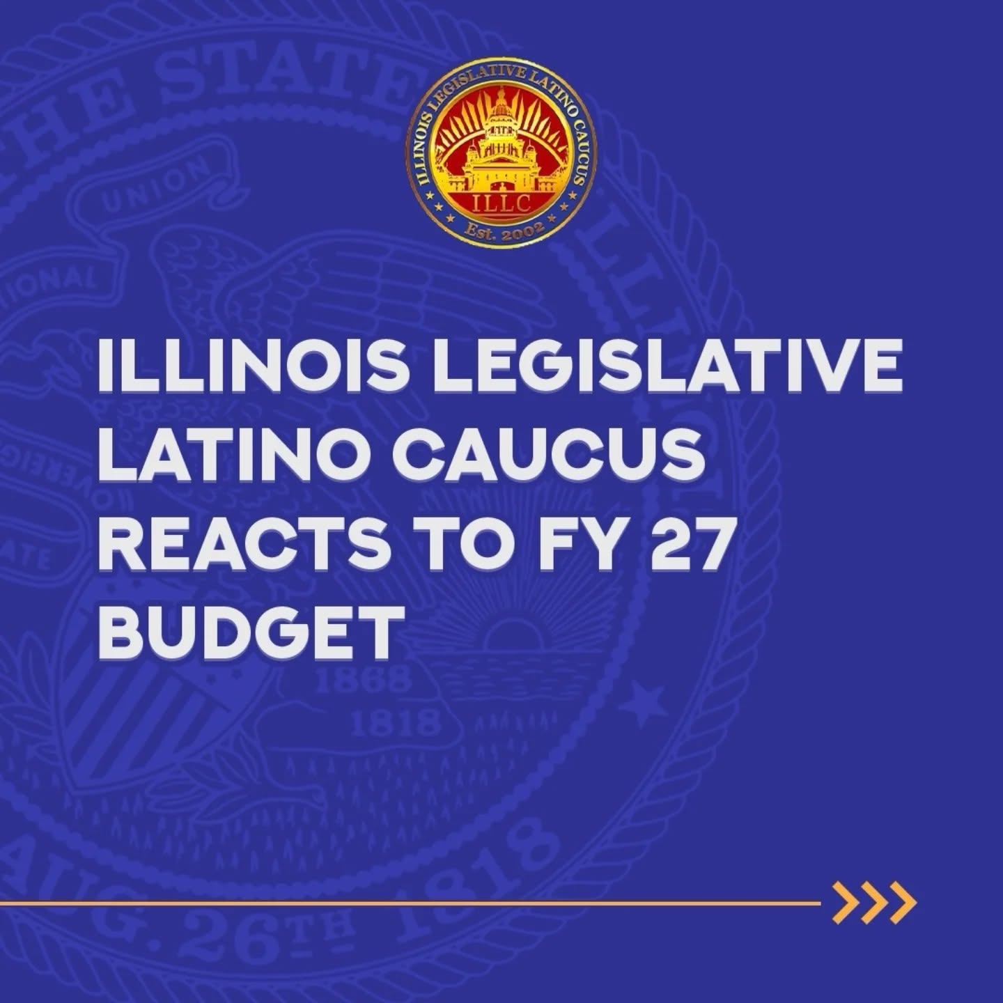 Illinois’ FY27 budget is a step toward stability as families face rising costs, uncertainty, and attacks on essential services.
This budget keeps Illinois moving forward by investing in public education, college affordability, food access, housing, medical debt relief, immigrant services, and local communities.
The work is not over. The Illinois Legislative Latino Caucus will keep fighting to protect essential services, close gaps, and ensure Latino families, immigrant communities, seniors, workers, and all Illinoisans receive the care, stability, and opportunity they deserve.
El presupuesto del año fiscal 2027 de Illinois es un paso hacia la estabilidad en un momento en que las familias enfrentan el aumento de los costos, la incertidumbre y ataques contra los servicios esenciales.
Este presupuesto mantiene a Illinois avanzando con inversiones en la educación pública, la asequibilidad universitaria, el acceso a alimentos, la vivienda, el alivio de deudas médicas, los servicios para inmigrantes y las comunidades locales.
El trabajo no termina aquí. El Caucus Legislativo Latino de Illinois seguirá luchando para proteger los servicios esenciales, cerrar brechas y garantizar que las familias latinas, las comunidades inmigrantes, las personas mayores, los trabajadores y todos los residentes de Illinois reciban el cuidado, la estabilidad y las oportunidades que merecen.