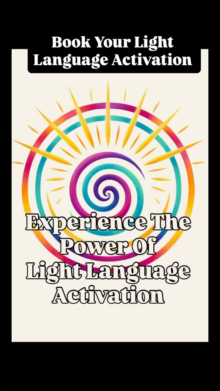Step into a sacred space of sound and symbol, where language becomes light and breath becomes memory. In these 30 minute one-on-one sessions, you will experience the transmission of channeled Light Language, a multidimensional expression of tone, glyph and frequency designed to realign your emotional and energetic field.
Schedule your Light Language Activation Session and begin your journey of resonance and remembrance. Book today at www.soulsigns.net $88.00
#lightlanguage #lightcodes #lightactivation #lightcodes #higherconsciousness