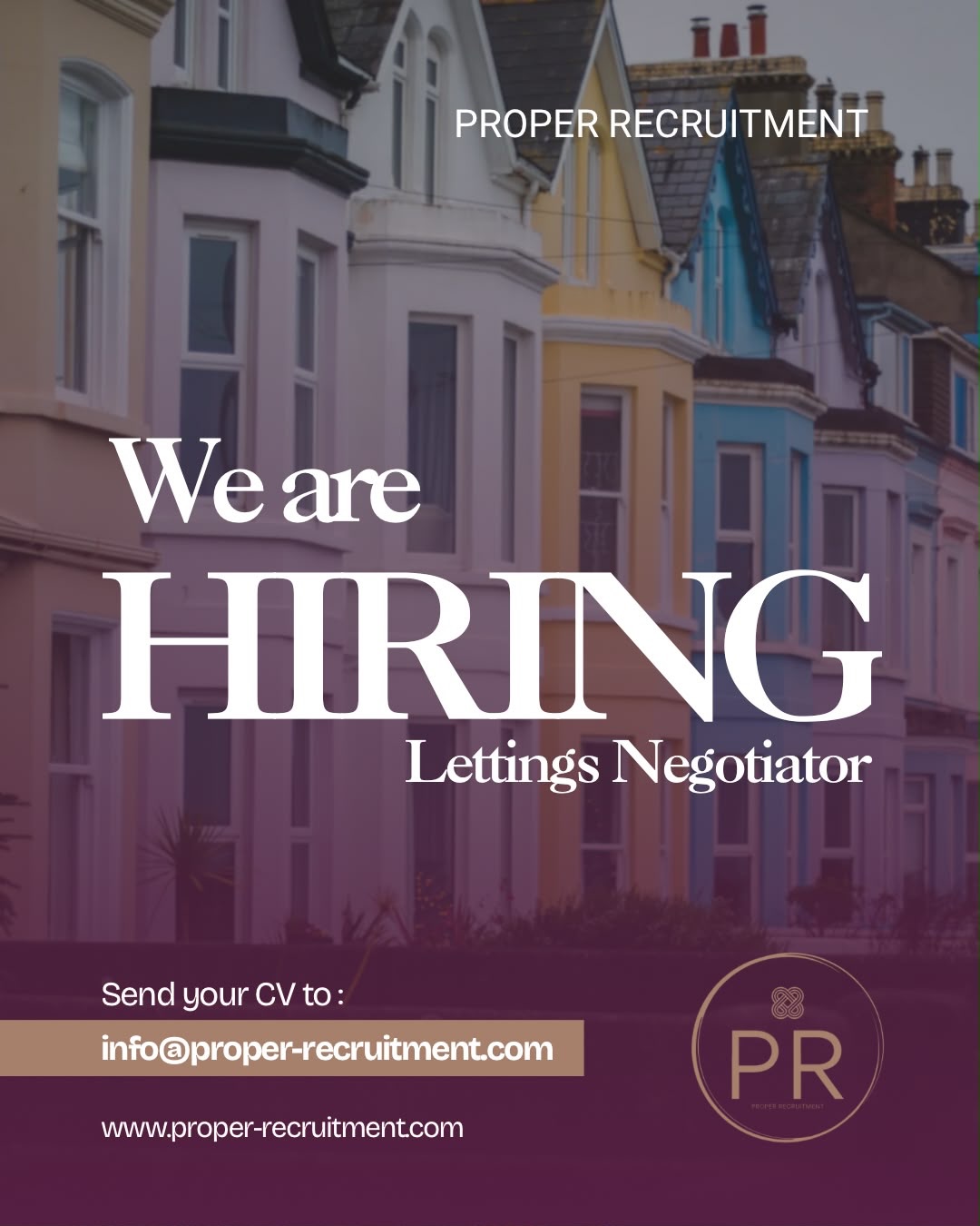 🚨NEW OPPORTUNITY‼️
Happy Friday 🎉
Friday feeling… but before you switch off for the weekend, here’s an opportunity worth viewing 👀
Proper Recruitment are working with a UK-wide independent estate agent who are looking for a bright and enthusiastic Lettings Negotiator to join their successful office in an affluent North West London location 🤩
Industry: Property 🏠
Role: Lettings Negotiator 👨💼
Location: North West London 📍
Salary: £20,000 – £25,000 💰
OTE: Circa £45k 📈
Requirements: Driving Licence & Own Car 🚘
Benefits: Car Allowance 💸
Tenure: Full-Time | 5 Day Working Week 🗓️
If you’re energetic, motivated and looking to build your career within a successful independent agency, this could be your Proper next move 💫
📩 Drop us a message to find out more!
🌐 www.proper-recruitment.com
📧 info@proper-recruitment.com
☎️ 0208 057 4047
#LettingsNegotiator #PropertyJobs #EstateAgency #LettingsCareers #ProperRecruitment