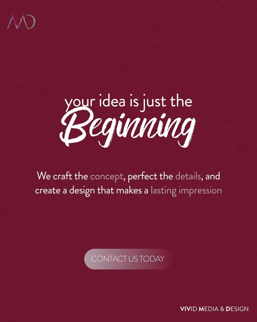 Every successful brand has a visual identity that sets it apart. 🗒️
From logos and marketing materials to social media graphics and print designs, we help businesses stand out with creative solutions tailored to their needs.💓
Need branded materials that stand out and stay consistent? Let’s design it for you at www.vividmediadesign.au
#VividMediaDesign #NewsletterDesign #EmailMarketing #CreativeStudio #SocialMediaManagement #DesignThatConnects #DigitalDesign #VisualStorytelling #CreativeInspo #ContentDesign #ModernDesign #WebsiteGoals