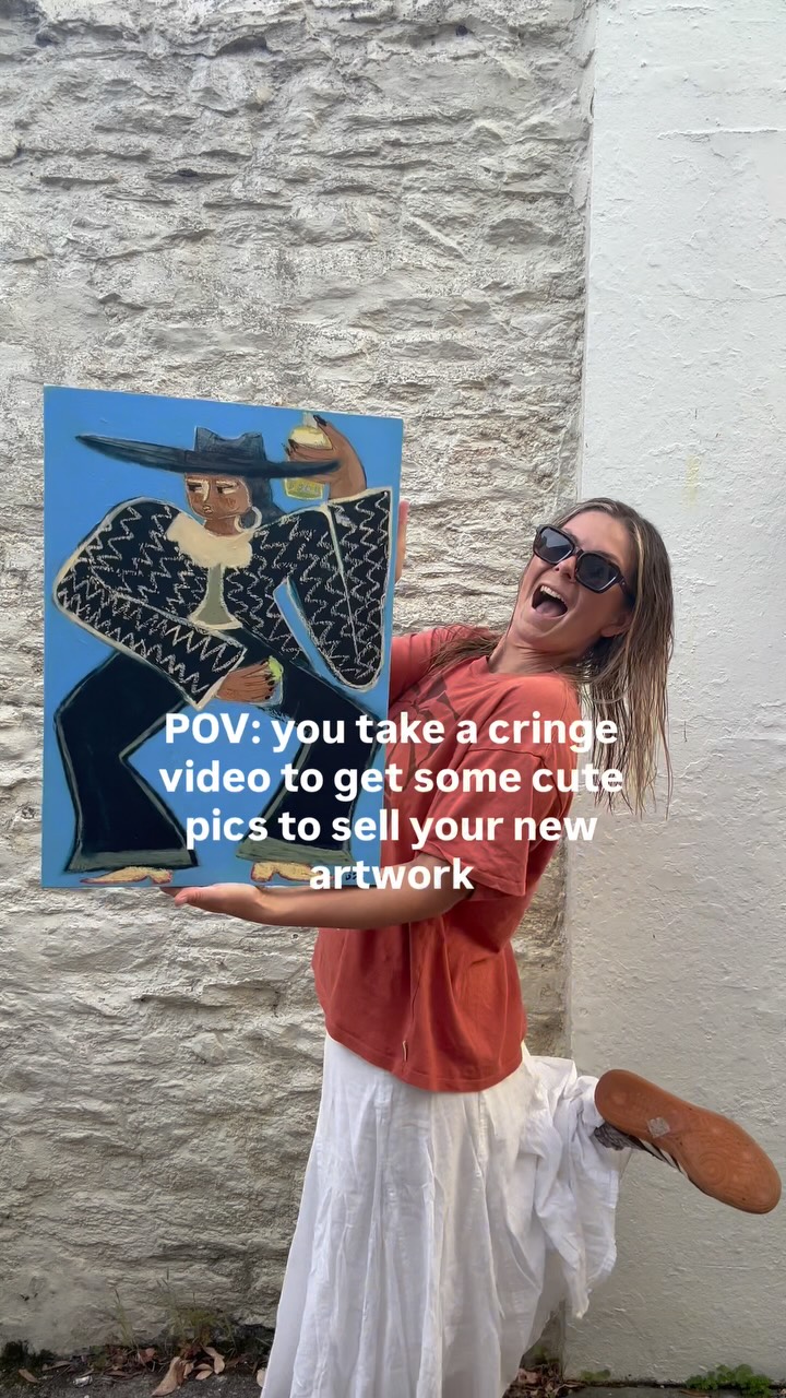 It’s a cringe world out there, but someone’s gotta do it!
Watching these back does always make me laugh though, as if this is what I’m doing 3pm on a Wednesday.
Got some cute ones tho ;p
Artwork for sale!!
🍋🟩
🌀
#cowgirlart #cowgirlpainting #westerndecor #cowgirlvibes #wallartideas
