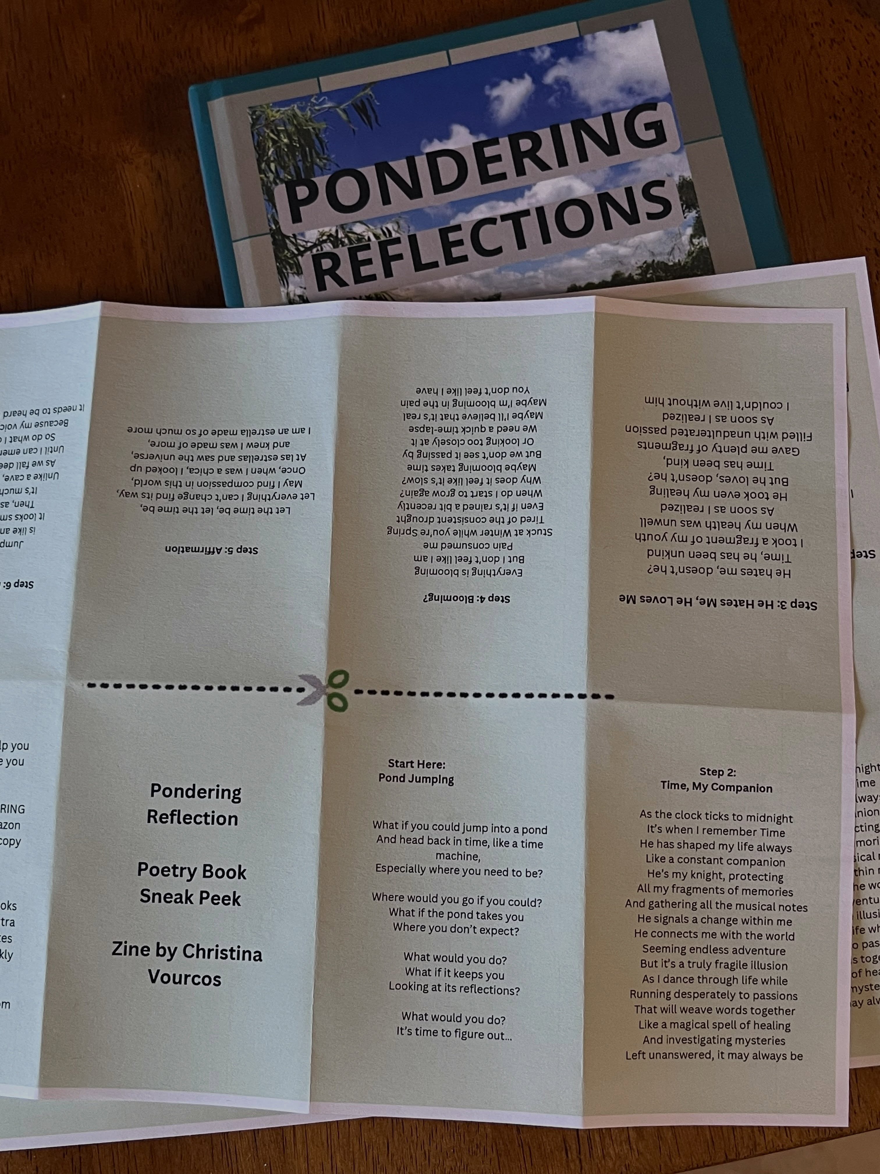 Why you will love my free poetry zine…
✅ It gives you a taste of my latest poetry book Pondering Reflections is all about. These aren’t just words on a page — they’re honest, vulnerable poems about heartbreaks, regret, and health struggles. If you’ve ever felt stuck, these poems will meet you right where you are.
✅ It’s rooted in two cultures that taught me how to hold on and let go at the same time. As a Greek-Latina poet who grew up bilingual in South Texas, I write from a perspective you don’t always see in poetry — and that matters. Representation through diverse voices is important for us to feel seen and honor our roots.
✅ It’s a first step toward moving forward. Whether you’re healing, reflecting, or just ready for something that feels real, this one-page zine is low commitment but high impact. And if it resonates, my full collection, my poetry book Pondering Reflections — an @indieverseawards 2026 Nominee — is waiting for you, along with my free email newsletter where I share even more than I do on social media per week.
Comment below your interest and I can help you pick up your copy. Or you can subscribe to my newsletter through my website. You can find out more about my books through there too. #IndiePoet #IndieAuthor #PoetryBooks