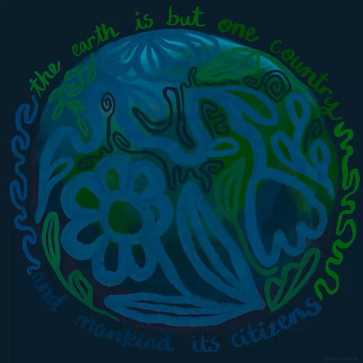 “The earth is but one country, and mankind its citizens.” -Bahá’u’lláh
🌎🌍🌏
#bahai #bahaiart #bahaiquote #bahaifaith #bahaiartist
