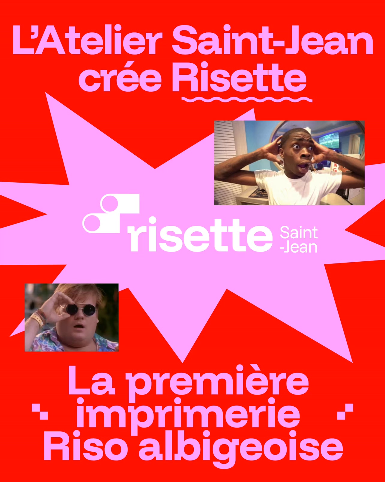 NOUVELLE MACHINE ! ⚙️
On est très fier•e de vous annoncer la première Risographie du Tarn (et même plus loin que le tarn).
L’Atelier Graphique Saint-Jean lance officiellement Risette, sa branche riso. Technique d’impression qui a le vent en poupe, à ne surtout pas rater en ce moment.
On attend vos premiers projets riso dès aujourd’hui sur contact@ateliergraphique.cc