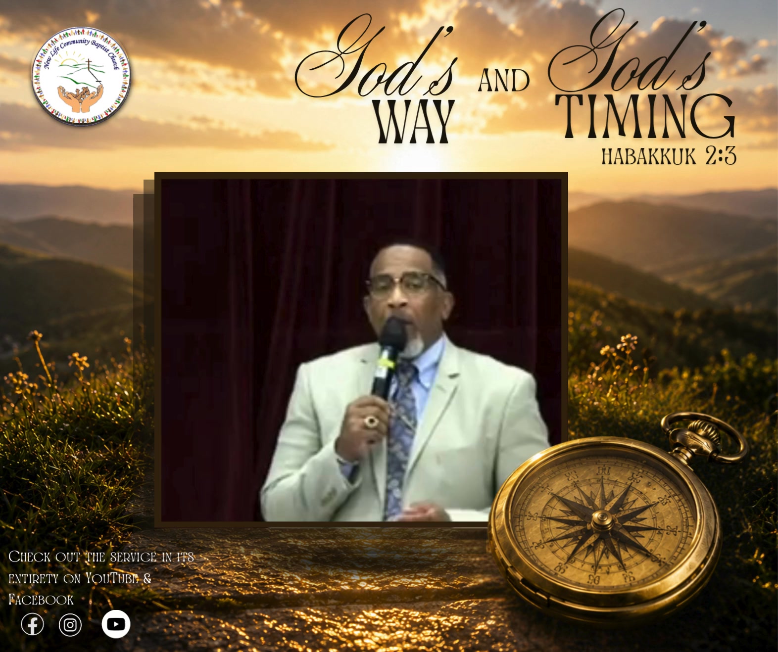 ⏳✨ God's timing may not always match our schedule—but His plan is always perfect! 🙌🏾 Don't give up before God shows up! 🔥
📖 "Though it tarry, wait for it..." — Habakkuk 2:3
#GodsWay #GodsTiming #Habakkuk23 #SundayRecap #NLCBC #FaithOverFear #TrustTheProcess #TrustGod #KingdomLiving #KeepBelieving #GodsPlan #SundaySermon 🙏🏾⏳✨🔥💜