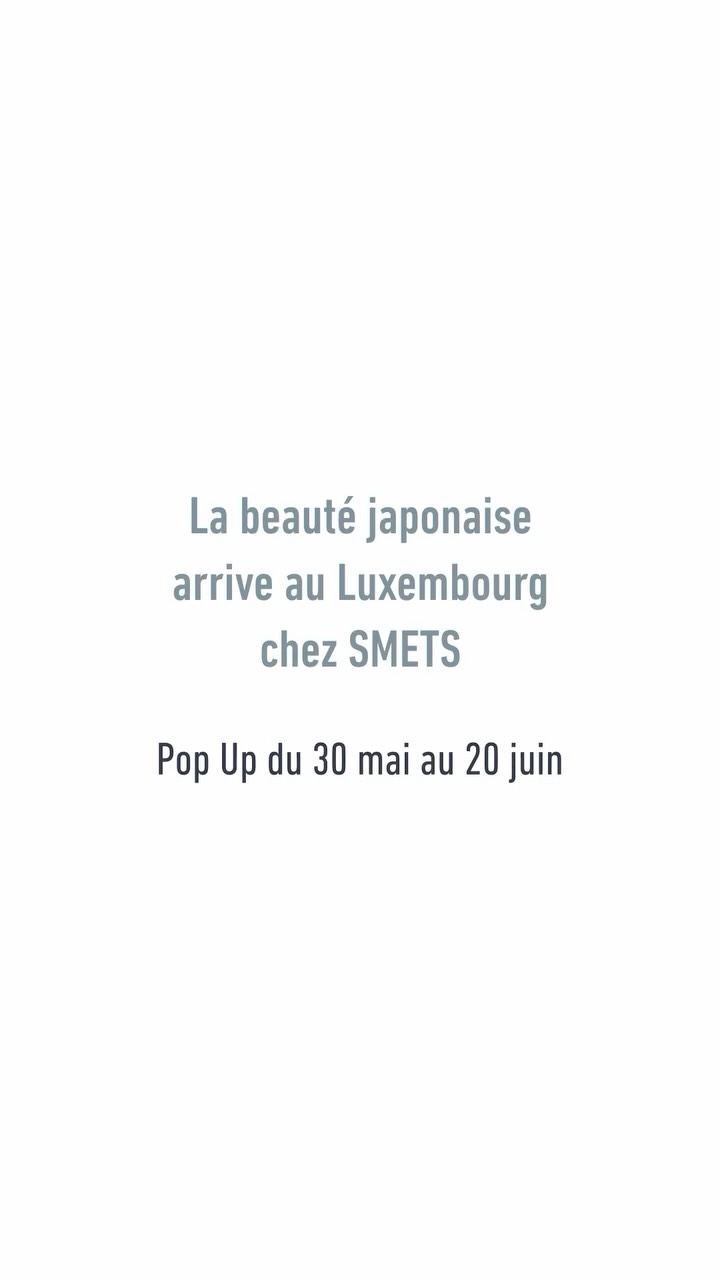 Nous sommes très heureux d’être accueillis ce mois-ci au SMETS Flagship Store, au Luxembourg.
La beauté japonaise arrive chez SMETS avec une sélection de soins, beauty tools et rituels pensés pour faire découvrir l’univers de Bijo;.
Venez nous rencontrer dès maintenant et jusqu’au 20 juin !
@loveliner_global
@lovechrome_eu
@twk_towako.kimijima
@yaman_international
@kobako_france
@corefit_fr