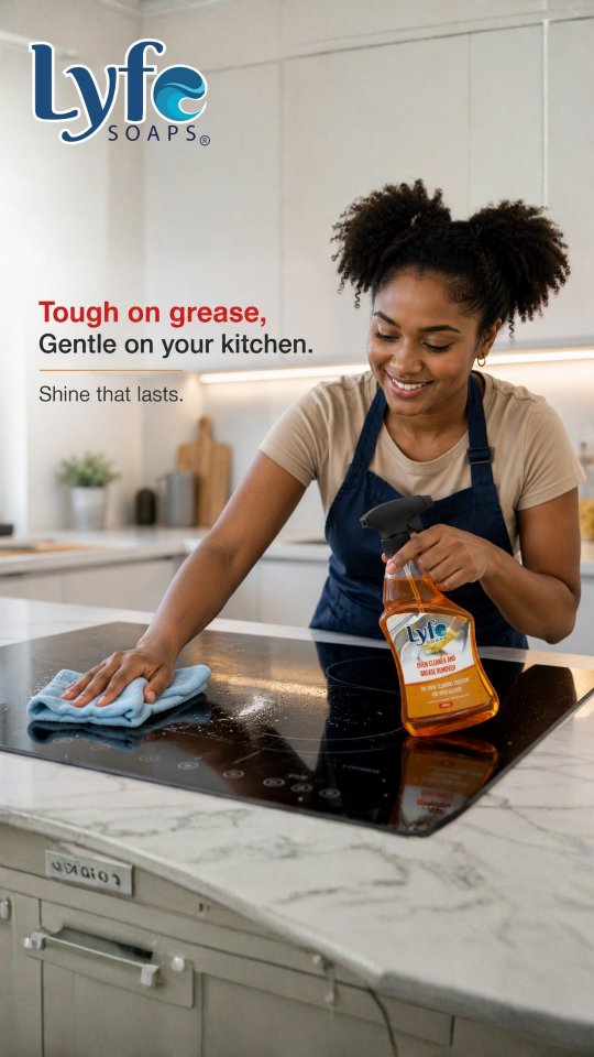 Kitchen cleaner from Lyfesoaps inayayusha mafuta kwenye yaliyoganda kwenye jiko bila nguvu kubwa!
#lyfesoaps #kichencleaner #bingwawausafi #chagualyfesoaps #family