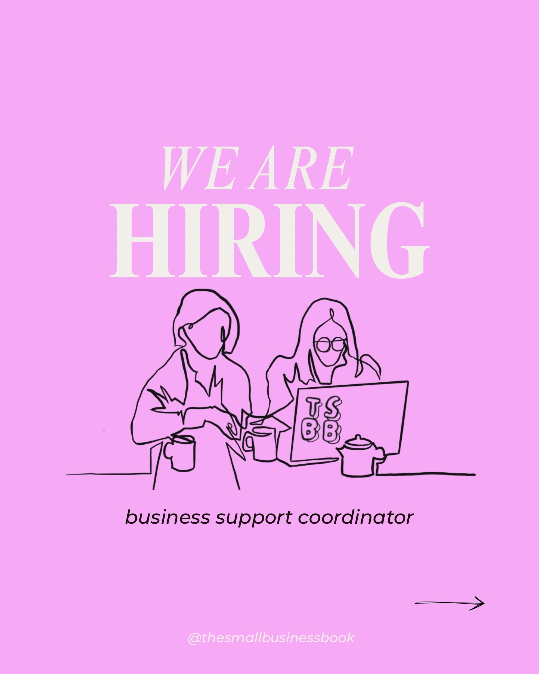 We are hiring 🤓
Swipe to read about the position, you + us!