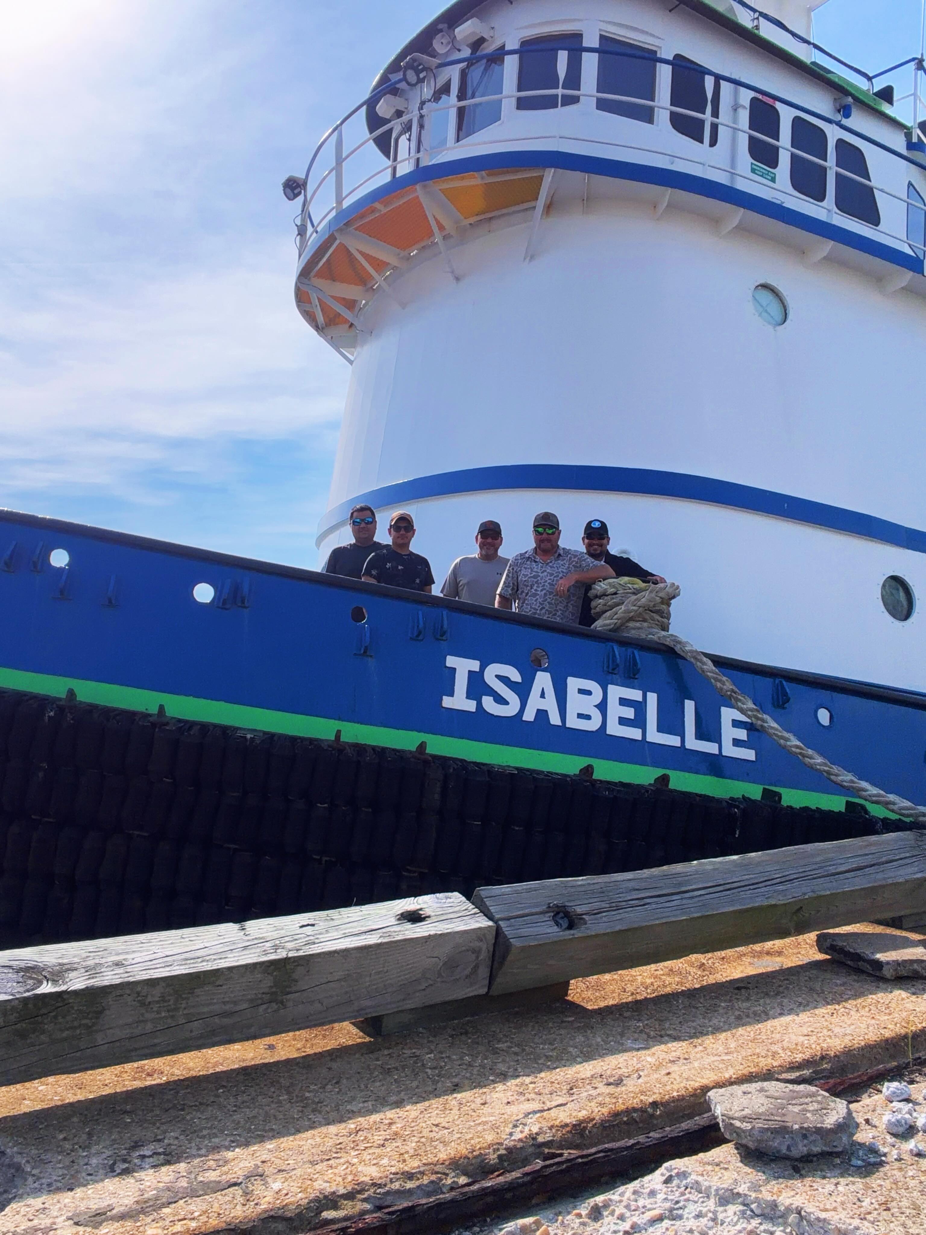 Great day for the crew of the Isabelle in Norfolk, VA today. Today they executed a clean sweep of the Isabelle’s annual Class, Load Line, IAPP, and Subchapter-M inspections, earning a 💯 across the board. A true testament to the dedication and professionalism of the crews we have. Inspectors made a point of congratulating the crew on how amazing the vessel looked. Superb job by Captain Lance and crew by having her looking fresh and new!