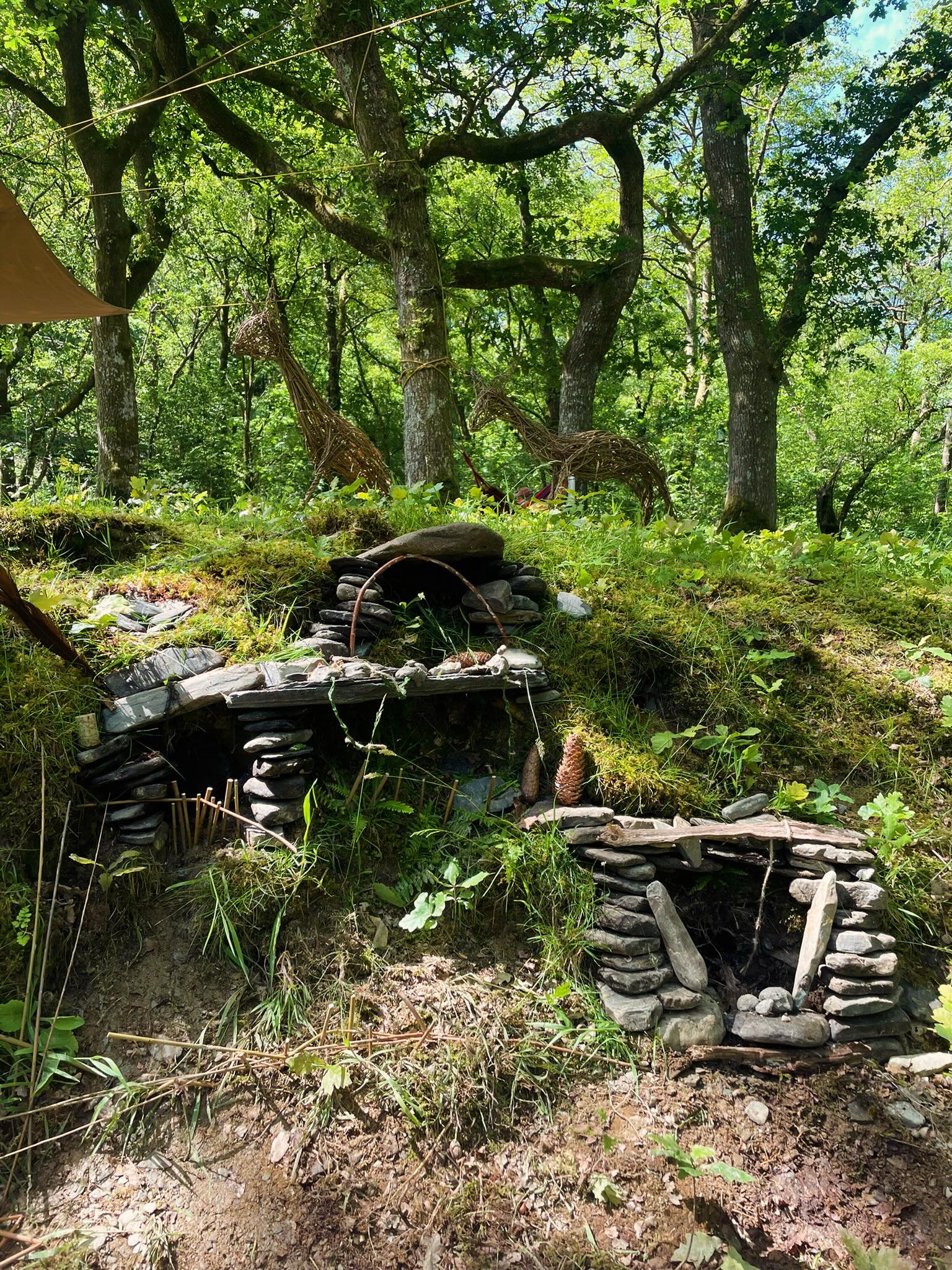 Back at the unbelievably beautiful Fire In The Mountain Festival to run morning sessions down at the Dingley Dell.
Loved seeing returning campers to our forest school sessions and feel so grateful to be a part of the @ukcraftcollective
It’s become a dingley dell raft off and we had some corkers this year. Thank you to the Nant Magwr for supporting our games. Thank you to @pialongden for helping host ✨