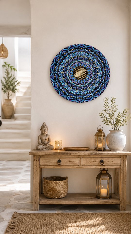 Flower of Life ✺ Life is a gift where all is right.
New beautiful creation with love...
#amasanaarttherapy #mandalameditation #mandalahomedecor