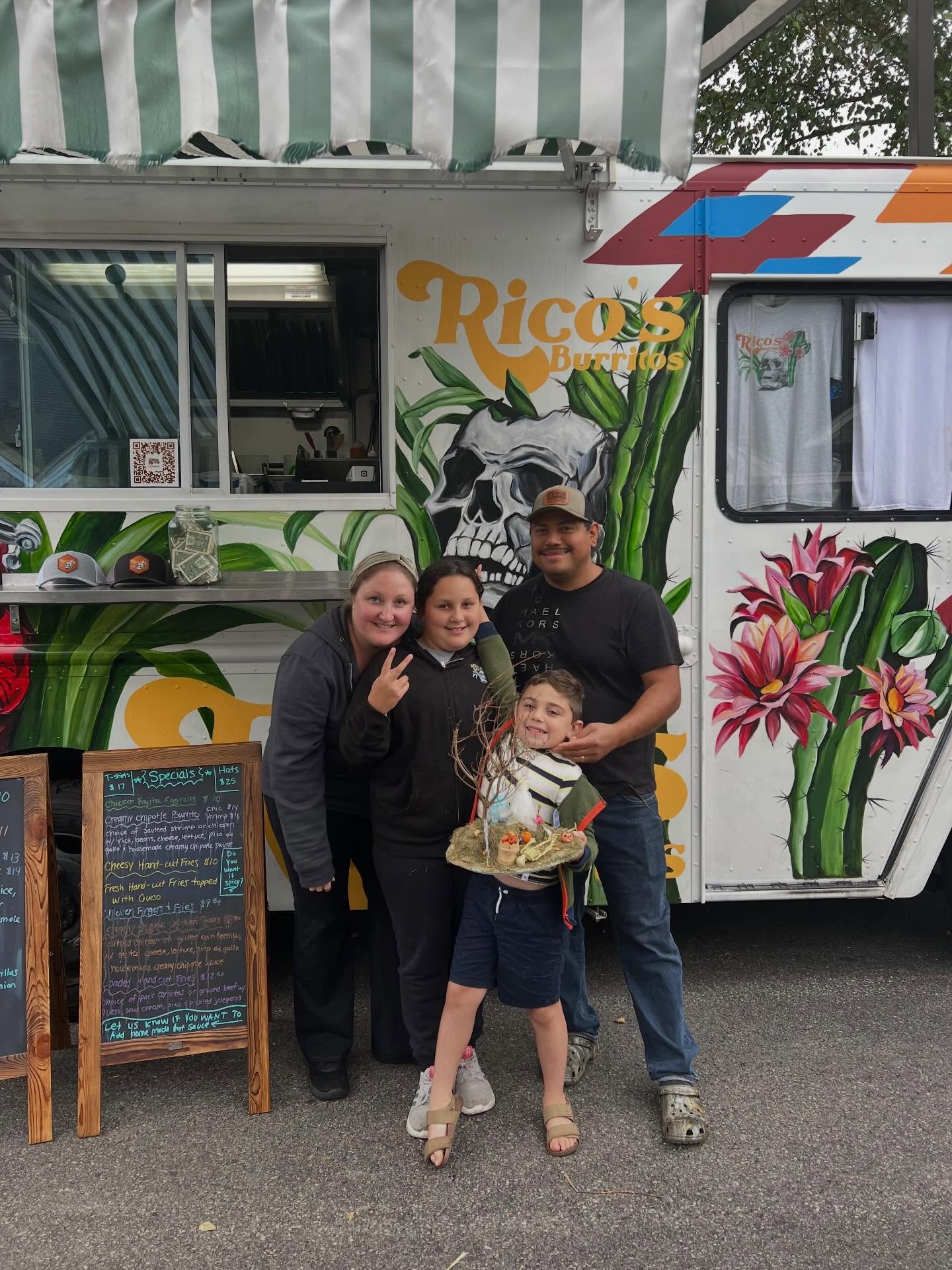 🎉🌯RICO’S IS OFFICIALLY 4 YEARS OLD 🌮🎉
Four years ago we opened Rico’s and had absolutely no idea what we were getting ourselves into.
Since then we’ve survived breakdowns, heat waves, rain storms, sold-out events, equipment failures, endless prep days, and plenty of days where we questioned our life choices before the coffee kicked in 😂
But somehow, thanks to all of you, we’re still here doing what we love. 🫶🏼
Whether you’ve been with us since day one or just found us last week, thank you for every order, every share, every recommendation, every review, and every time you’ve stood in line waiting for food. Supporting a small business isn’t something we ever take for granted, and we’re incredibly thankful for every one of you.
We’ve met so many amazing people over these last four years, made lifelong friends, and built a community around this little food truck that means the world to us.
Now let’s get back to what really matters... tacos. 🌮🔥
📍 TODAY’S SCHEDULE
▪️Plaistow Public Library | 11–2 📕
▪️Brewery Silvaticus | 4–8 🍻
🔥 SPECIALS 🔥
🥟 Beef & Cheese Empanadas
🔥Spicy Pork Quesadilla
🥘Chicken Fiesta Bowl
🍤 Creamy Chipotle Shrimp(Bowl, Burrito or Tacos)
Thank you for helping us make it to Year 4. We couldn’t do it without you, and we can’t wait to see what Year 5 brings. ♥️