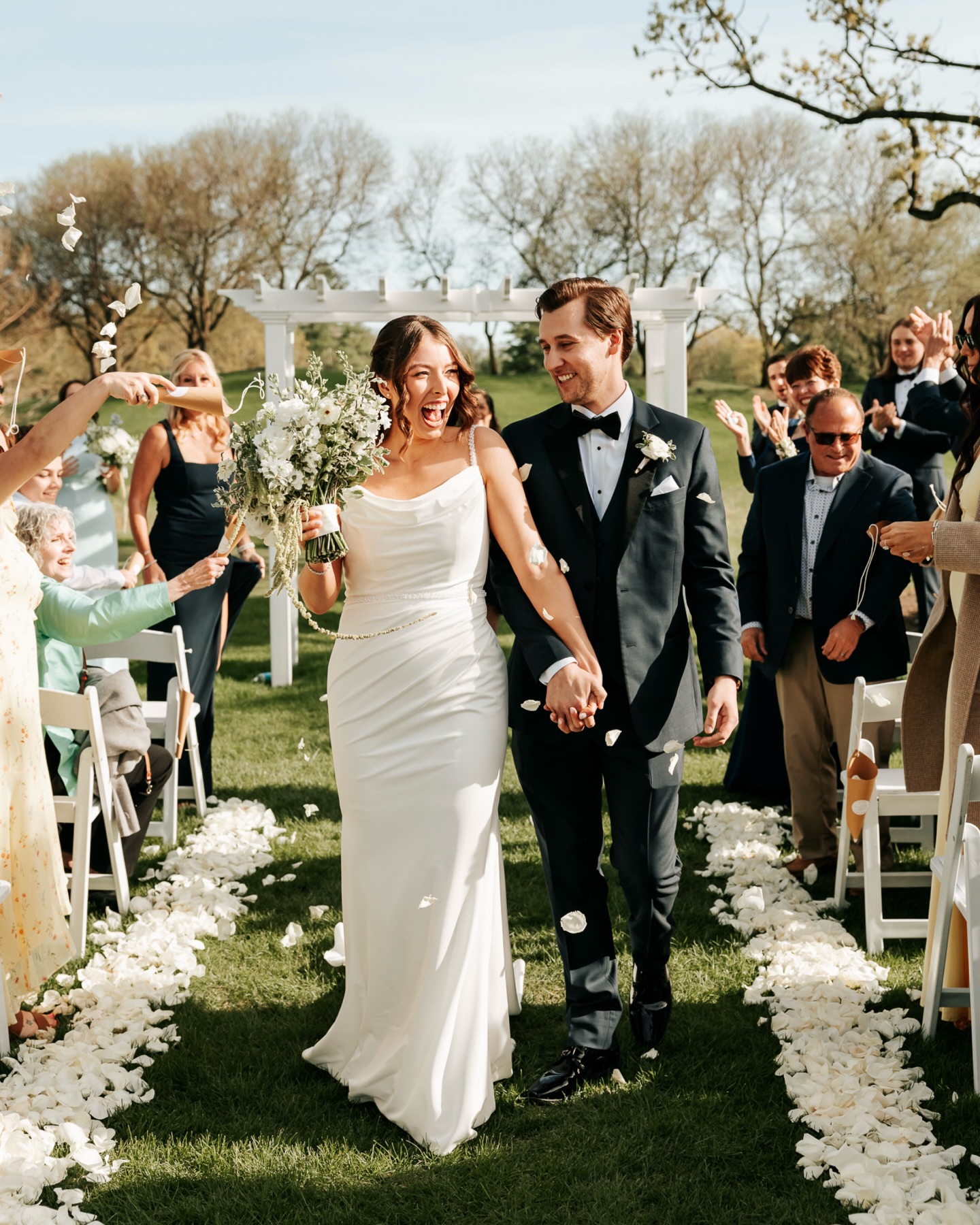 Kena + Tim!!! 💍🥂🍾🤍🪩
Nothing less than a perfect April day. From their beautiful outdoor ceremony under bright blue skies to a celebration that flowed effortlessly from start to finish, every moment felt meant to be. These two are the cutest!!!
The sunshine showed up, the love was undeniable, and Kena and Tim were surrounded by so much joy from their family and friends.
I absolutely loved being apart of their big day!!! Congratulations for the Miklos’s!!! 🤍
Venue: @royalfoxcountryclub
Flowers: @busybsfloral
DJ: @midwestbestdjs
Hair & MU: @houseofkoukla
#weddingphotographer #weddingphotography #wedding #chicagophotographer #chicago