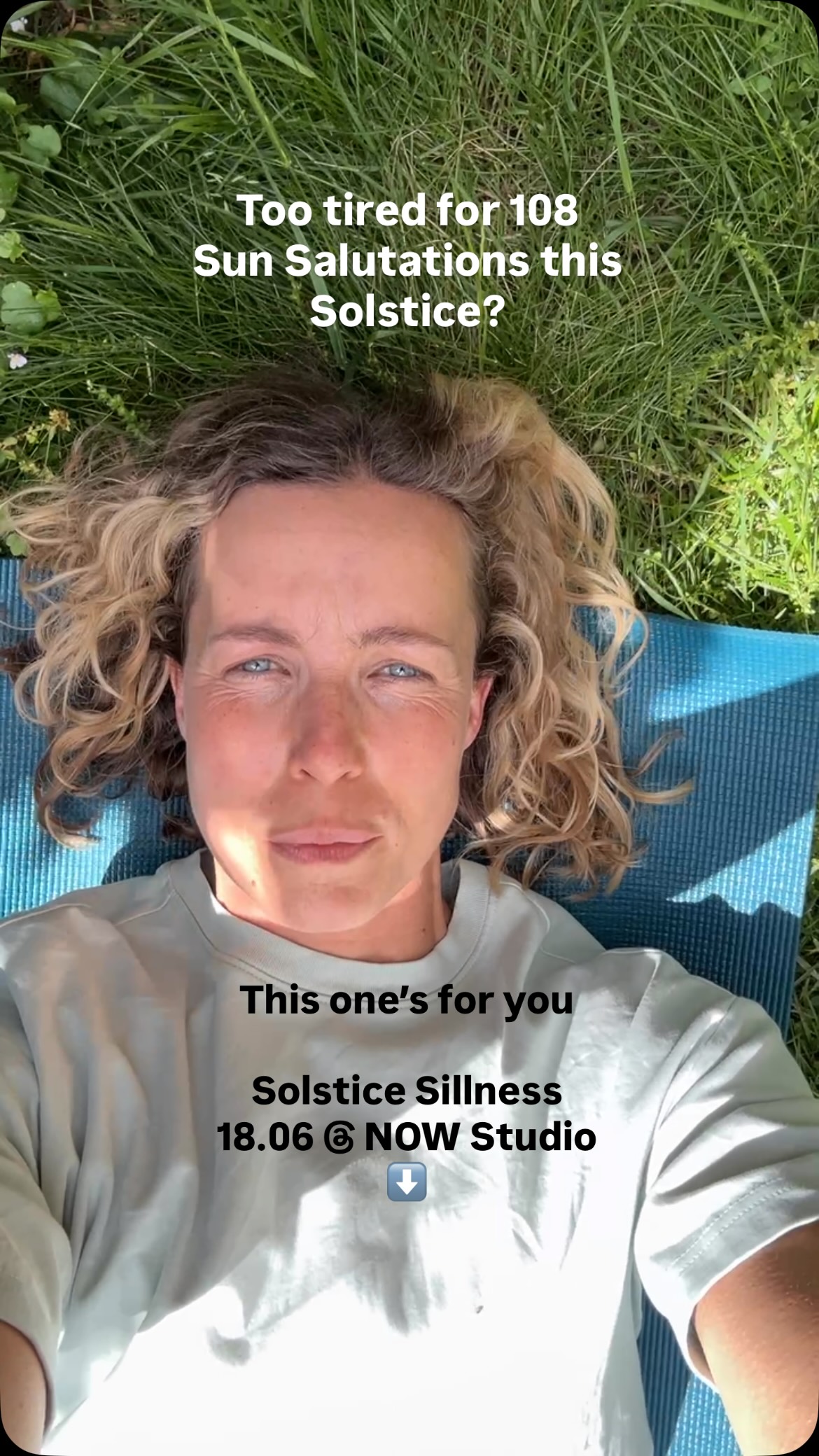 Summer Solstice is coming 21st June.
108 sun salutations is A Thing (and if it’s your thing, then go for it).
But this is not that. 🙃
If the buzz of summer feels like a bit much, or your inner season just isn’t quite syncing with the sun’s vitality right now, I’m running a different kind of Solstice practice this year for you.
Think spacious and slow rather than speedy or strong. There’ll be mindful movement, supported restorative yoga shapes and guided Nidra deep rest, all guided with the awe of summer sun in mind.
And you absolutely won’t need to count to 108. ✨
☀️ ☀️ ☀️
Solstice Stillness
Thursday 18th June
7.30-9pm
@nowstudiobristol
Booking via Now
#yogateacher #yogabristol #yogaworkshopbristol #rest