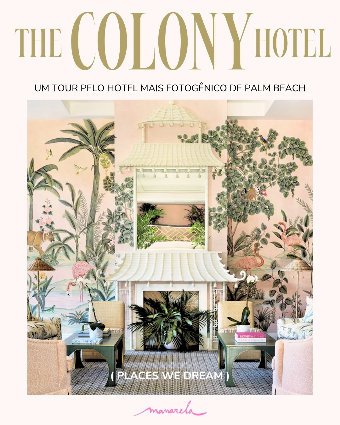 Você com certeza já viu imagens do The Colony Hotel (@thecolonypalmbeach) no Pinterest.
Símbolo do glamour tropical de Palm Beach, tudo é pensado para criar a sensação de estar eternamente de férias: dos interiores exuberantes às colaborações com marcas de moda e à sua linha própria de produtos.
E ninguém melhor do que o fotógrafo Gray Malin @graymalin para ilustrar esse cenário quase cinematográfico, com sua dose característica de humor e charme ao retratar hóspedes de quatro patas em meio ao icônico hotel cor-de-rosa. 🐾🌴💗 Vamos ao tour?
#TheColonyHotel #PalmBeach #GrayMalin #HospitalityDesign #HotelDesign InteriorDesign DeGournay LuxuryHotels Branding LifestyleBrand TravelDesign PalmBeachStyle DesignInspiration TropicalGlamour