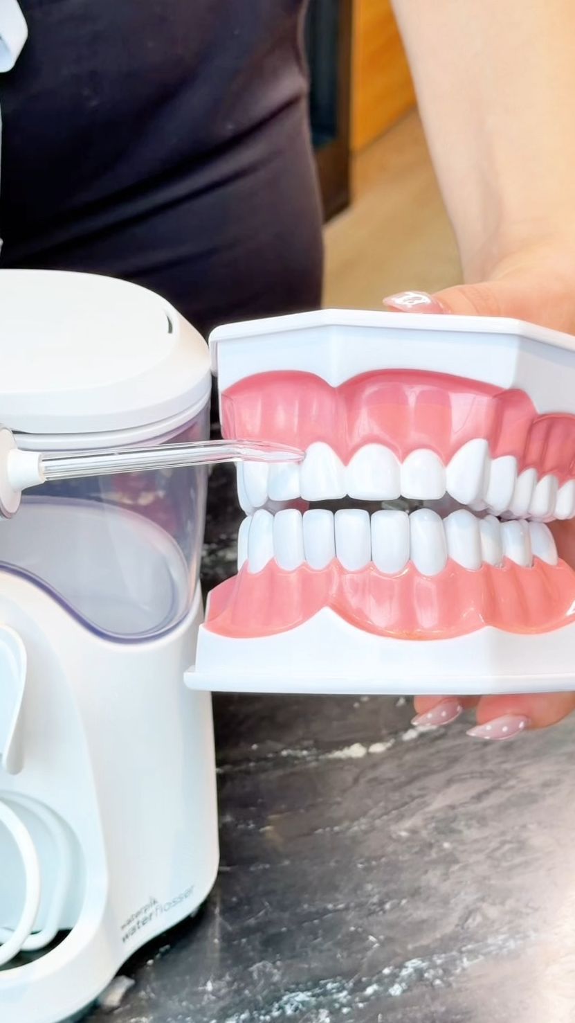 Your @waterpik is NOT a replacement for flossing, it's the upgrade 🦷⚡️
Alex is breaking down exactly how to use it so you're actually getting the most out of it:
✅ Start on low pressure and work your way up
✅ Keep your mouth closed before you turn it on (trust us)
✅ Follow the gumline in a smiley face motion — front AND back
✅ The winning routine: floss → Waterpik → brush