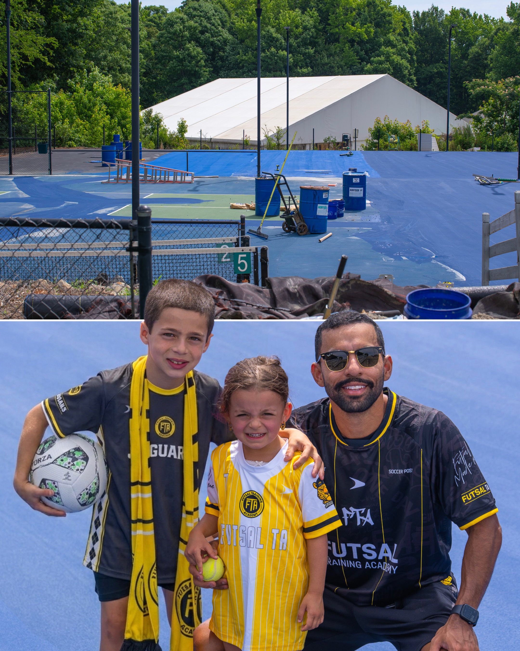 🚧⚽ FACILITY UPDATE - NORTH CHARLOTTE ⚽🚧
We’re excited to share that everything is moving right on schedule for the launch of our new North Charlotte training complex and our 10-Week All-Inclusive Summer Program.
✅ Turf fields are installed
✅ Futsal courts are being painted
✅ Goals have arrived
✅ Equipment has been delivered
✅ Final preparations are underway
A huge thank you to @findyourforza for supplying our goals, balls, cones, and training equipment as we continue building an environment designed to help players develop and enjoy the game, along with @f4soccertraining and @the_pac_nc
Just a few weeks ago this was a construction site. Today, the transformation is incredible, and we’re putting the finishing touches in place to welcome players and families.
We can’t wait to open the doors and begin training on Monday, June 8.
Thank you to all the families who have trusted us to be part of their player’s development journey this summer. The countdown is on. 🖤💛
#FutsalTA #NorthCharlotte #SummerProgram #Futsal #YouthDevelopment