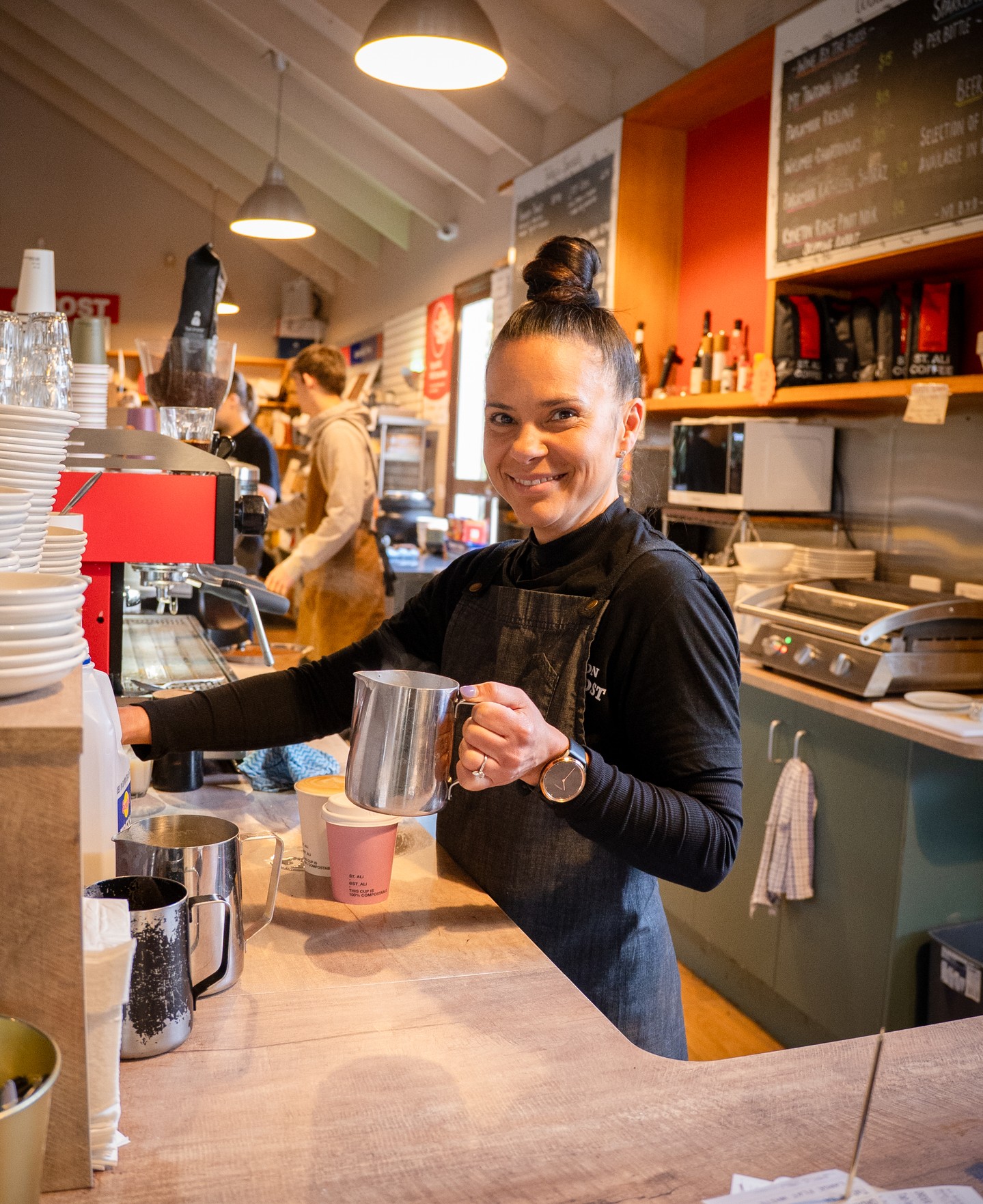 A perfect brew made with love by the Trading Post team! ❤️ What better way to start the day!? ☕️🍂