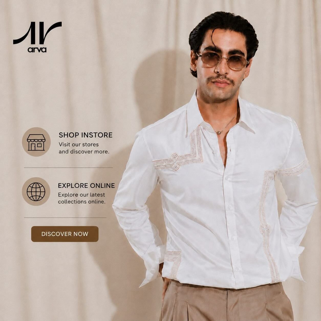 Some styles are worn.Others are remembered.
Tailored with intention.Worn with confidence.
Explore the latest City Weave Collection.
In Store — Plot No. 85, Hill Rd, Ram Nagar, Nagpur, Maharashtra 440033
Online — www.arvafashion.com