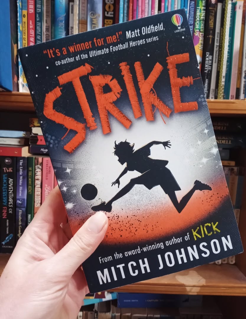 Of all the books for football loving tweens out there, I think Mitch Johnson's are the best! Out this week, 'Strike' is the brilliant sequel to 'Kick'. Hot off the press, it tells the story of Owen who's dreams of becoming a professional are about to come true...but when he comes across a note from the downtrodden factory workers who made his new boots he discovers that the game he loves might have a darker side. Will he choose to blindly follow his desires, or fight for what he knows is right? A super story full of great characters, integrity battles, and bigger picture challenges perfect for football mad 10-15s. @mitchjohnsonauthor @usborne_books