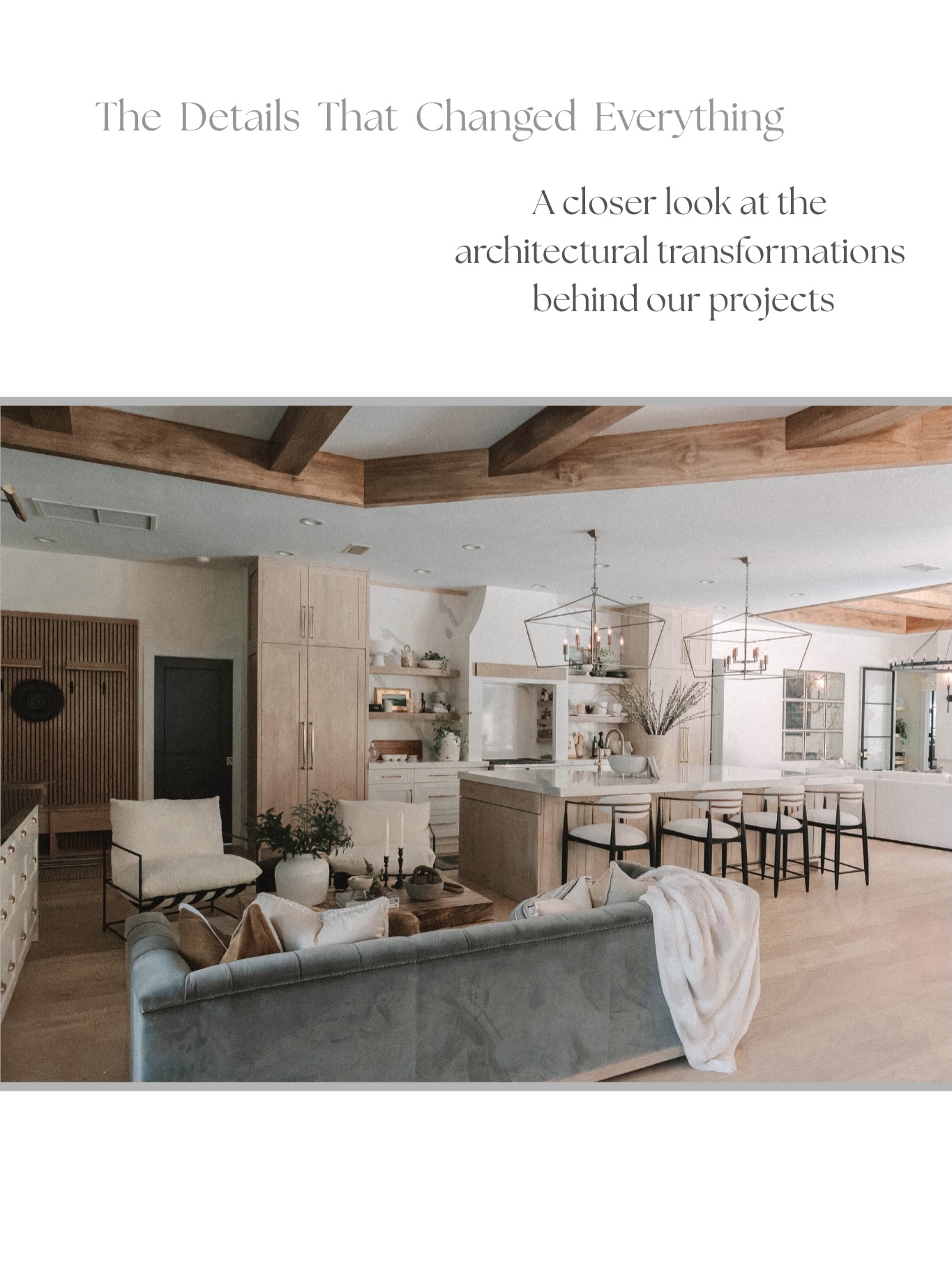 The most important design decisions are often the ones you never notice.
Before the furnishings.
Before the styling.
Before the final layer.
There are dozens of architectural decisions that determine how a home feels.
Walls are removed.
Sightlines are opened.
Natural light is improved.
Rooms are reconfigured.
Ceiling details are introduced.
Millwork is designed.
These are the changes that create flow, function, and a sense of ease long before a single pillow is placed.
Swipe through to see some of the architectural transformations behind our projects.
Because beautiful homes rarely begin with furniture.
They begin with thoughtful architectural decisions.
#SavannahHomeAndDesign #SarasotaInteriorDesigner #LuxuryInteriors #InteriorArchitecture #HomeRenovation CustomHomes ArchitecturalDesign