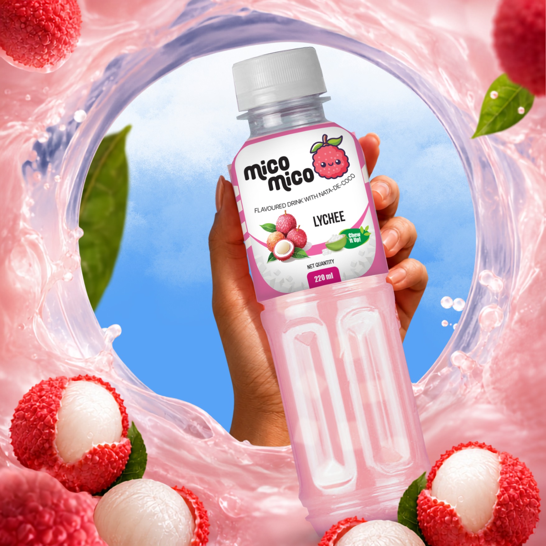 Pure Lychee Delight with Mico Mico