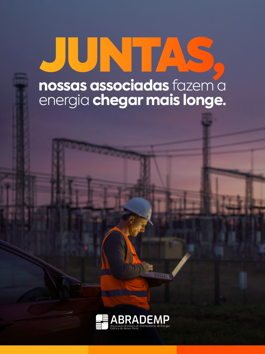 Cada distribuidora associada tem um papel importante no funcionamento do setor elétrico e no atendimento às cidades e comunidades onde atua.
Juntas, as associadas da ABRADEMP contribuem diariamente para que a energia chegue com qualidade, segurança e continuidade a milhares de consumidores, conectando residências, negócios, serviços e desenvolvimento.
Mais do que infraestrutura, a distribuição de energia representa proximidade com as pessoas, responsabilidade com o sistema elétrico e compromisso com o futuro das regiões atendidas.
A ABRADEMP segue atuando ao lado de suas associadas, fortalecendo o setor e acompanhando as transformações e desafios da distribuição de energia no Brasil. ⚡
.
.
.
Nossa energia é essencial! 💡
Associação Brasileira de Distribuidoras de Energia Elétrica de Menor Porte. ⚡
👉 Contatos no link da bio: https://linktr.ee/abrademp