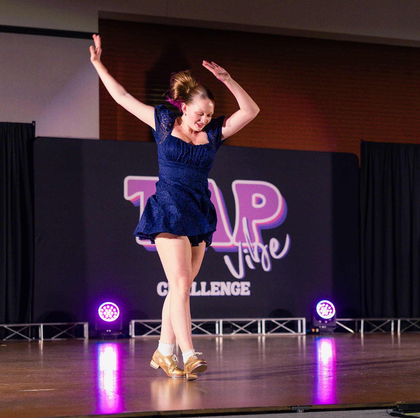 Congratulations @mary.claire.r on 3rd overall at @tapvibechallenge phoenix! “Sugar” choreographed by @oliviarosegerns ⭐️💃🏼