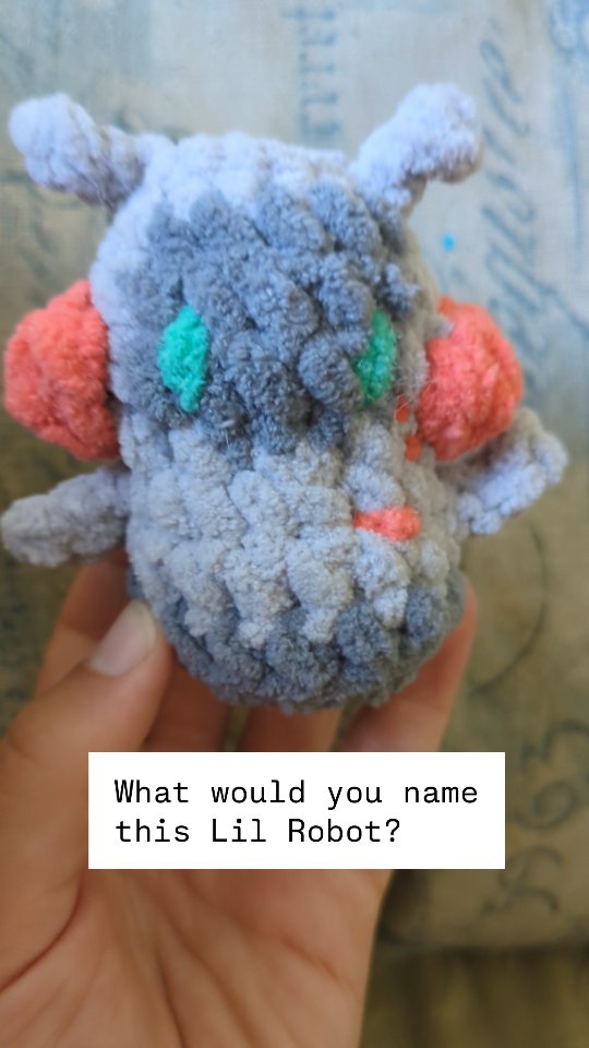 What would you name this Lil Robot?
My son has one and he calls it Tix. Hehe.