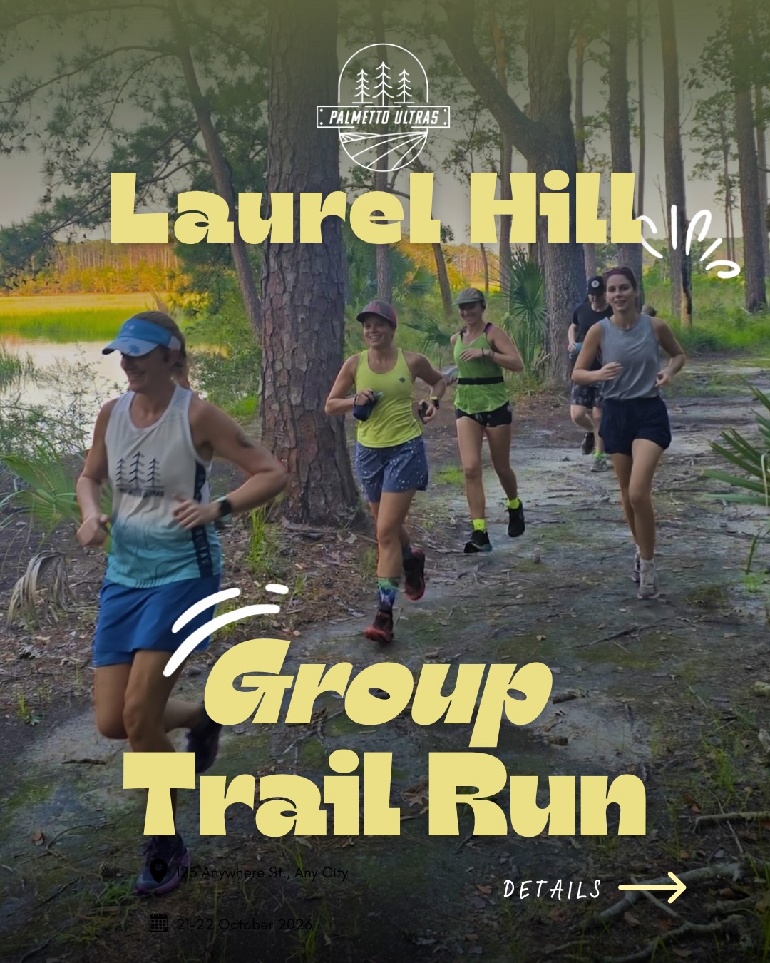 It's group trail run time🥳 If you were personally victimized by Hell Hole last weekend--come out for a nice recovery run 😂❤️🔥
Ya'll asked for early morning runs sooo here it is🙌🏼 We're meeting at 6am at Laurel Hill County Park.
Check out the slides for details and drop any questions in the comments.
All paces and experience levels are welcome here! This is one of the more beginner friendly trails in the area 👌🏼
#palmettoultras #lowcountrytrailrunners #charlestonrunning
