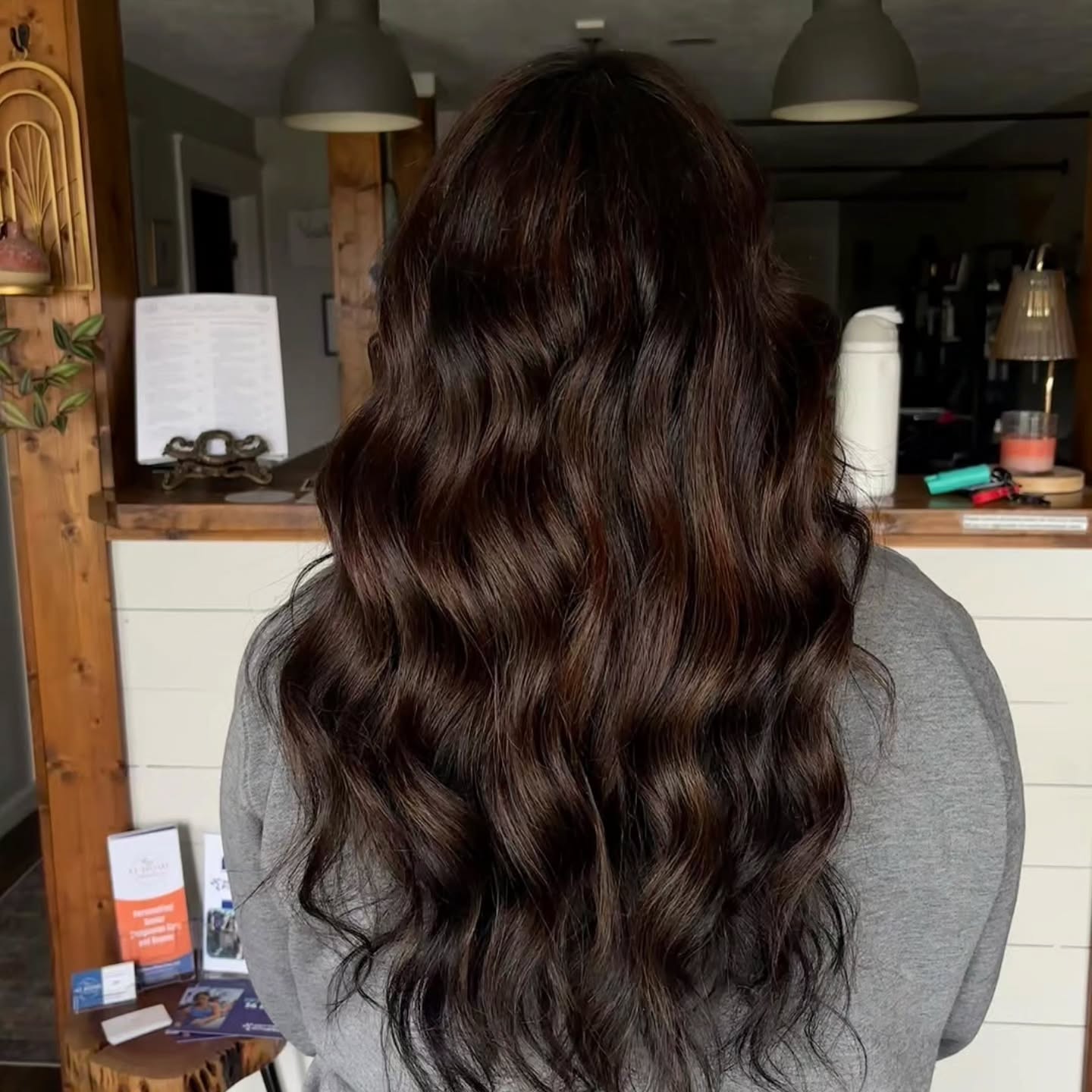 Rich chocolate brown by Annie