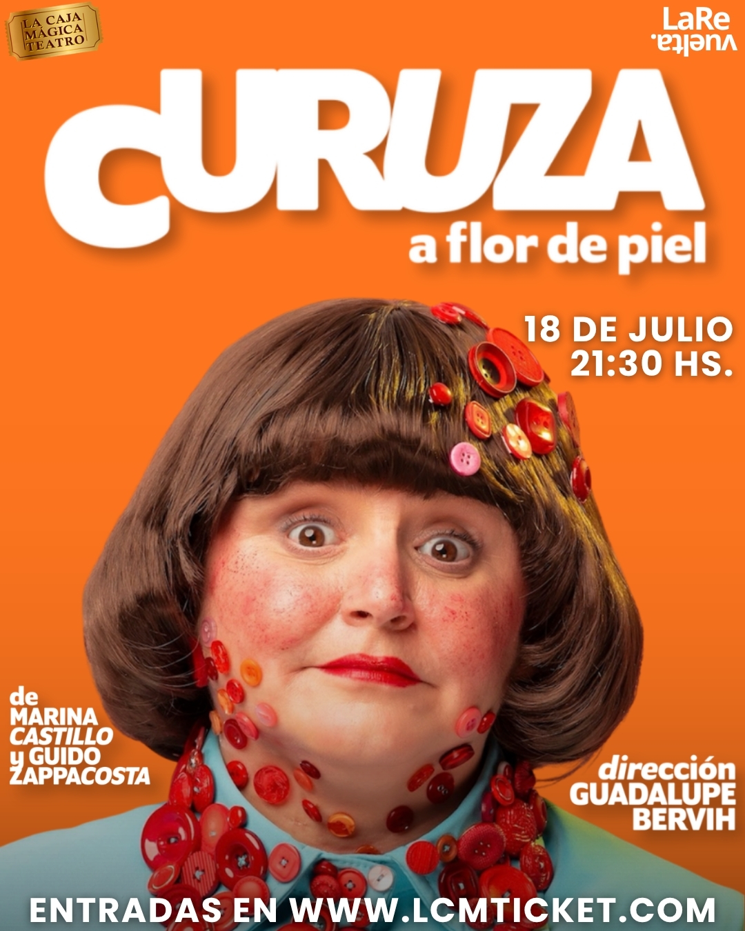 🌿CURUZA, A FLOR DE PIEL
De Marina Castillo
📅Sábado 18 de julio
🕘21:30 hs
🎟️ Entradas en www.lcmticket.com
Todxs tenemos un síntoma. María también.
Si la piel es el contacto con el mundo, el suyo siempre fue así: brotado.
¿Cuántas marcas puede llevar un cuerpo? ¿Puede heredarse un síntoma que atraviesa generaciones de mujeres?
Entre recuerdos, relatos familiares y preguntas sin respuesta, María emprende una búsqueda para comprender aquello que lleva escrito en la piel. La piel como escudo, como cáscara, como mapa de una historia que insiste en ser contada.
¿Dejará de rascarse como una mona? ¿La veremos siempre con su carita roja?
Por ahora, solo pide ser escuchada.
✨ Una obra sensible, íntima y profundamente humana.