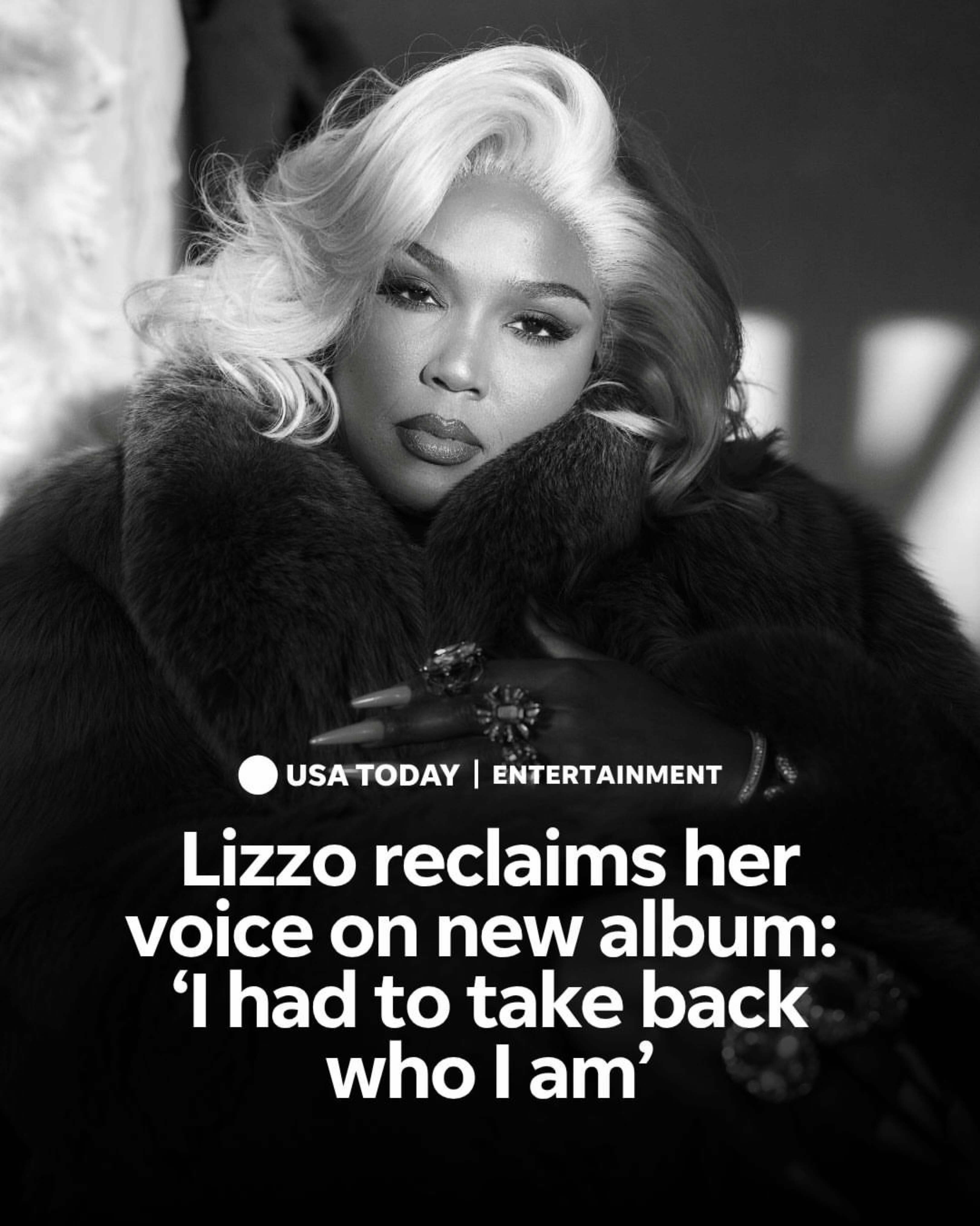 #Repost @usatodayentertainment
・・・
We are so back. 💿✨ Lizzo (@lizzobeeating) is reclaiming her voice on her new album, “Bitch.”
“Here’s a toast to wasted time and all the energy I put into these people,” she sings on “Toast,” the album’s opening track.
The new album finds Lizzo looking back on the challenges she’s faced and setting new boundaries, all on her own terms.
“I’m way more protective of myself now. I choose what I want to share and how I want to share it,” she said. “I’ve learned the internet doesn’t need every thought in my head.”
In our latest interview, Lizzo opens up about reclaiming her voice, evolving with the times, and the journey behind her most personal album yet. Read it at the link in our bio.
📸: Courtesy of Sacks & Co.