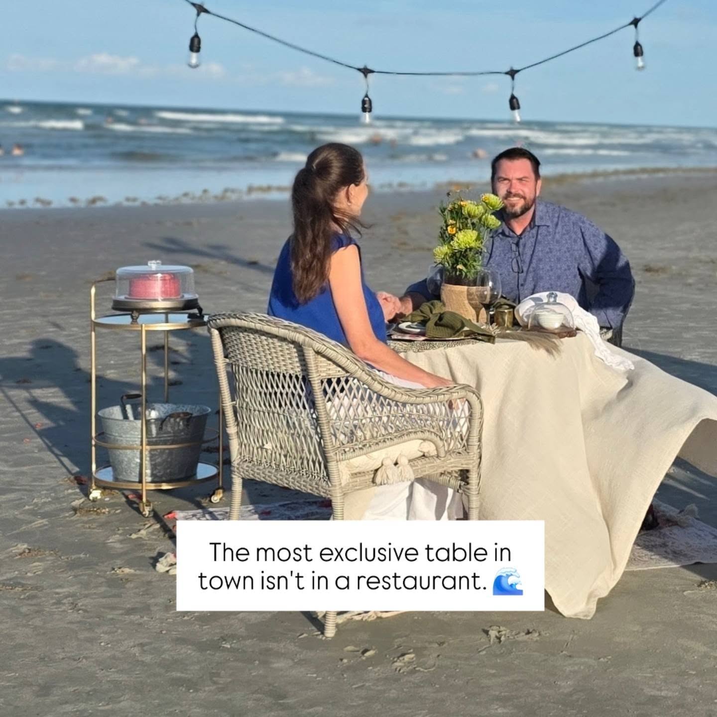 Some experiences can't be recreated inside four walls.
Picture arriving to a private beachfront teepee, a beautifully styled dining space, ocean breezes, and front-row seats to one of Florida's most spectacular sunsets.
No crowded dining room. No waiting for a table. No distractions.
Just an unforgettable evening designed for two.
Perfect for date nights, anniversaries, proposals, birthdays, or simply making an ordinary evening extraordinary.
✨ Private Beach Teepee
🌅 Oceanfront Setting
🍽️ Chef Prepared Entrees
🕯️ Styled & Set Up For You
Reserve your experience and discover why the best table in town is on the sand. Link in bio👇
#ExperienceTheBeach #beachteepees #LuxuryBeachExperience #BeachDateNight #DaytonaBeach