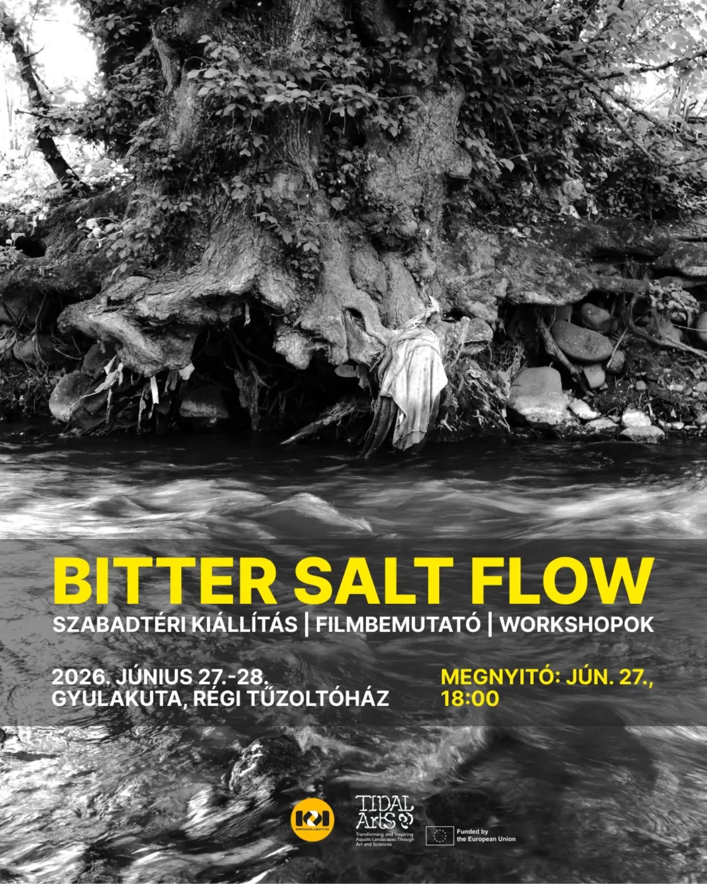 🟡Részletek hamarosan, addigis írd be a naptáradba, június 27-28., Gyulakuta.
💧Details coming soon— until then, mark your calendar: June 27–28, Gyulakuta.
#tidalartist
#LighthouseArtists
#bittersaltflow
#exhibition
#workshop
@tidalarts project